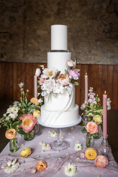 Cherry Blossom Cake Design