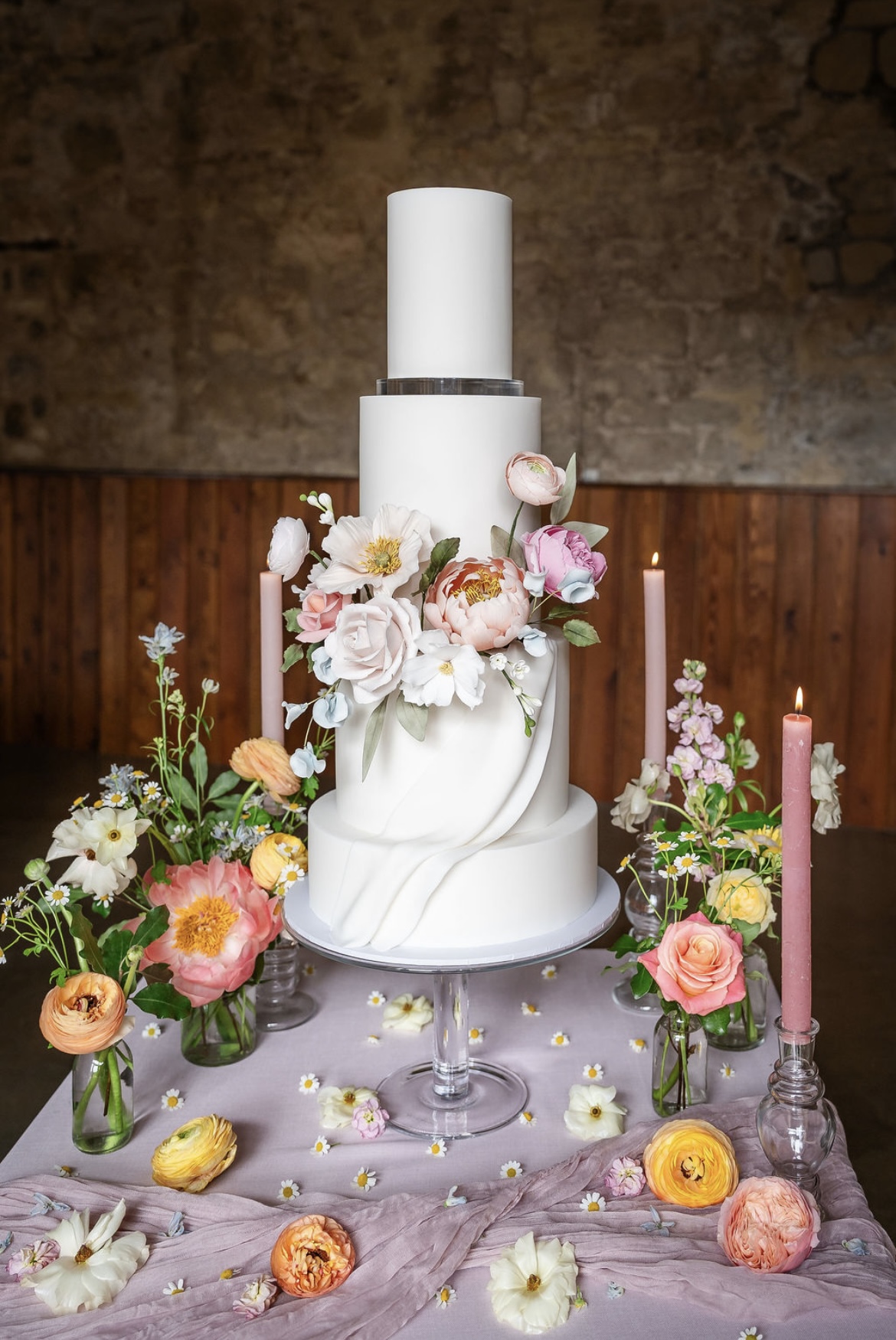 Cherry Blossom Cake Design