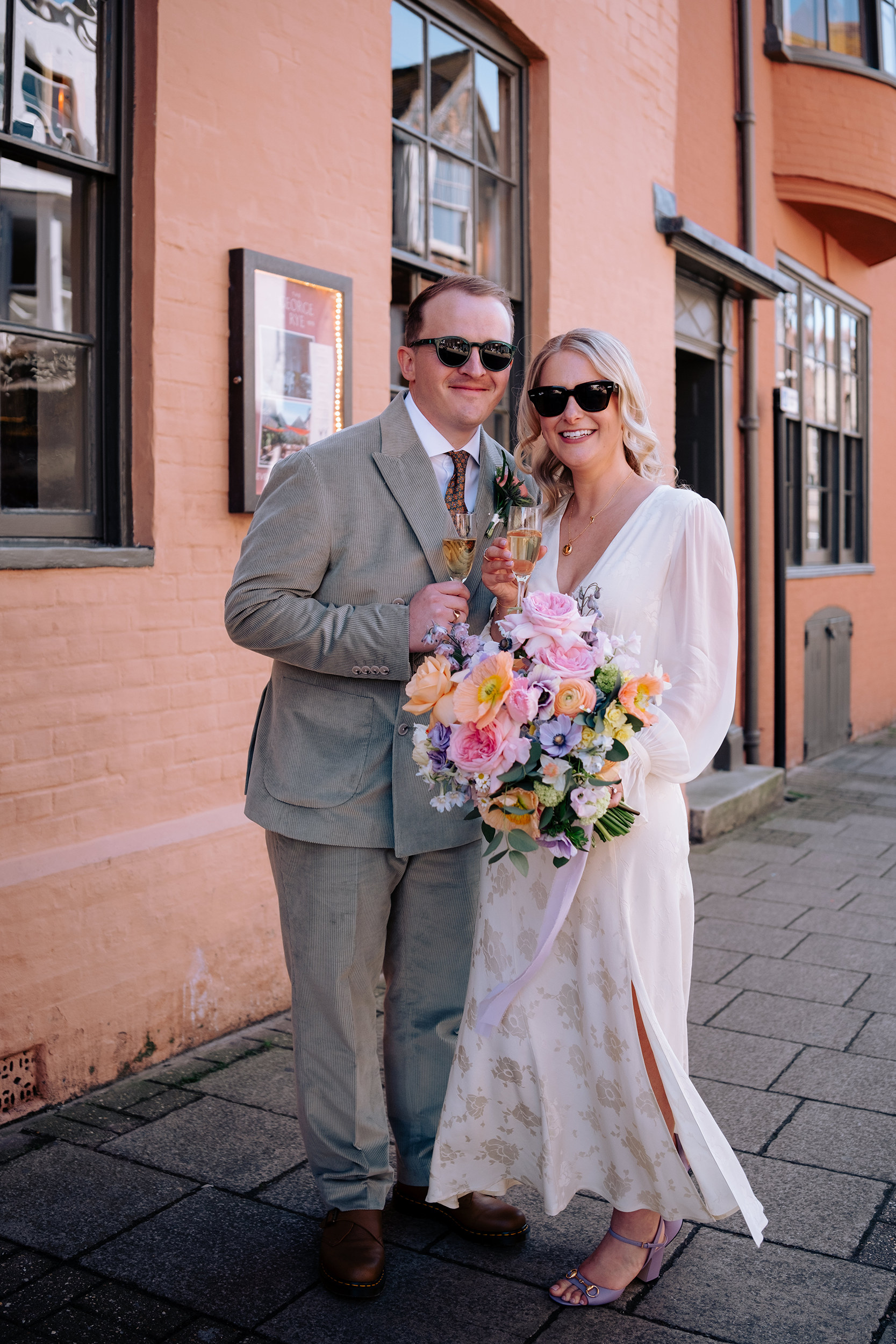 A Colourful Pastel Wedding at The George in Rye with a Rixo Bride 6 The George in Rye Wedding Rixo Bride 102