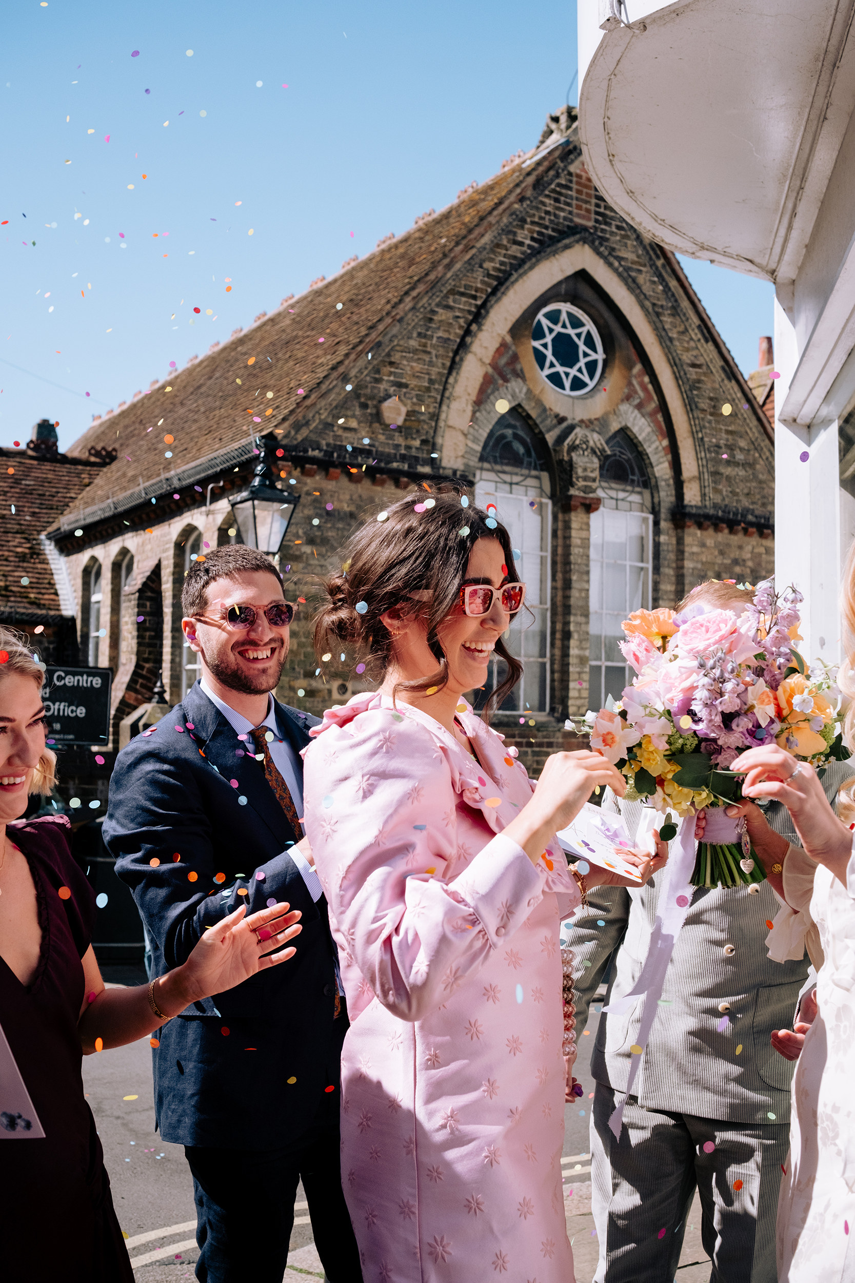A Colourful Pastel Wedding at The George in Rye with a Rixo Bride 46 The George in Rye Wedding Rixo Bride 83