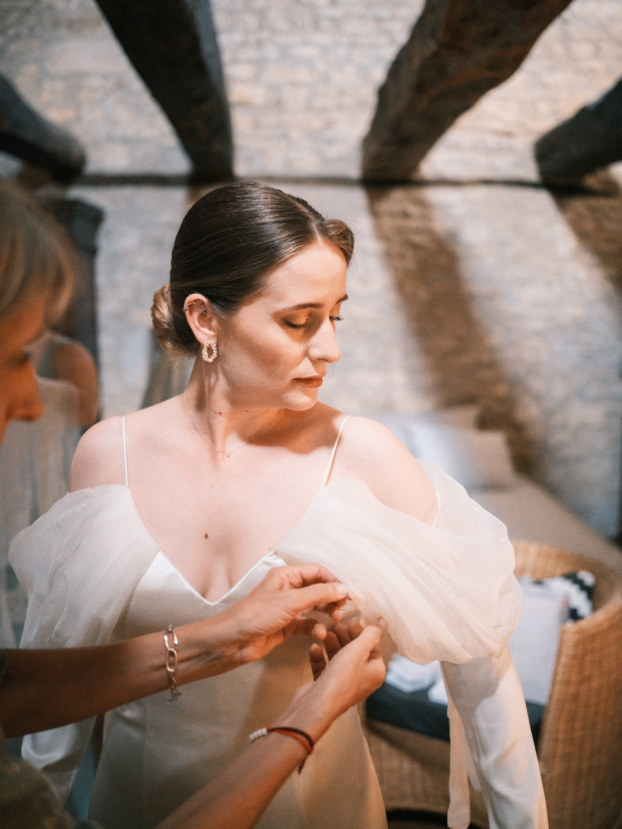 Danielle Frankel bride Chateau Lagut wedding 120