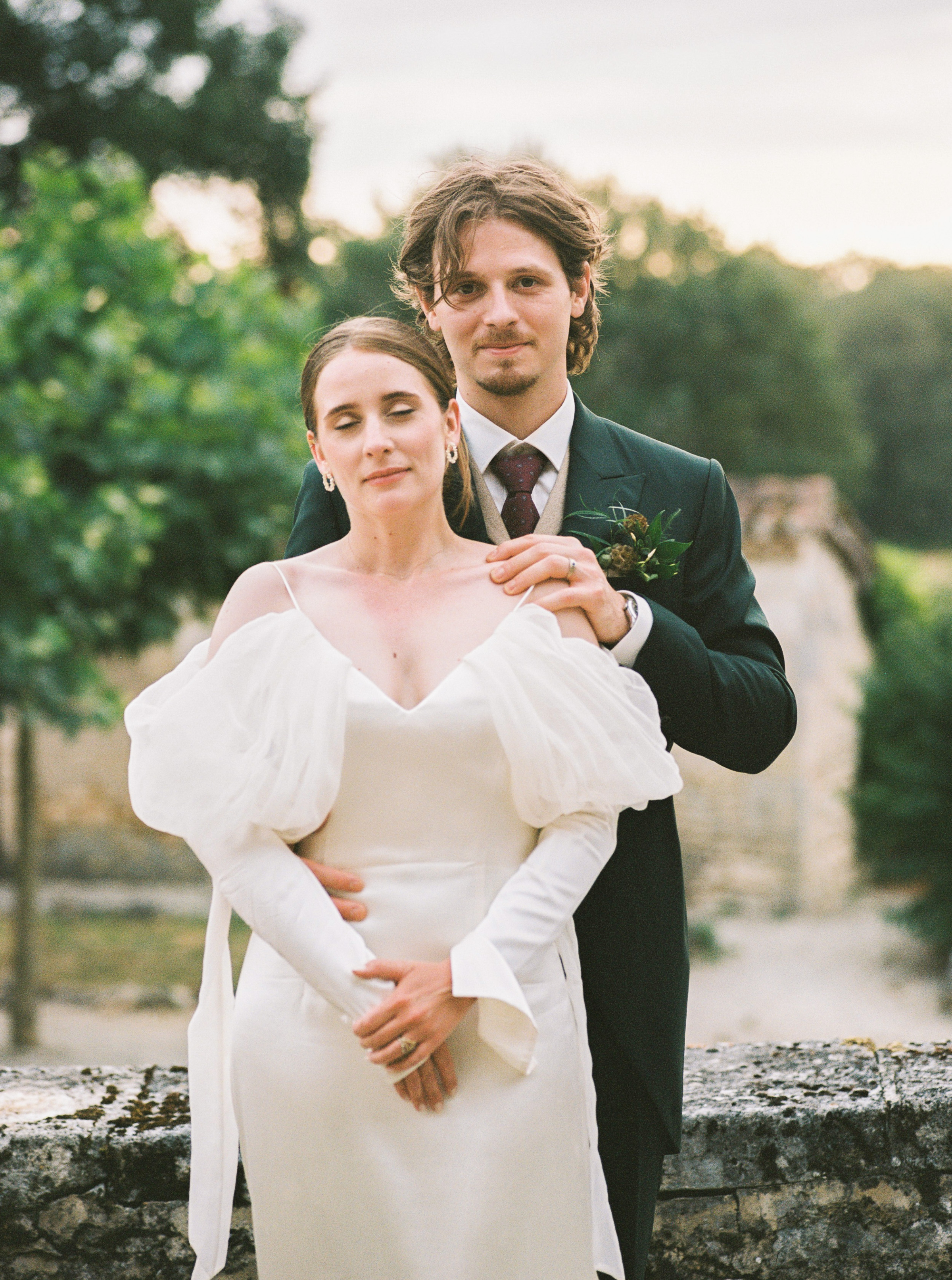 Danielle Frankel bride Chateau Lagut wedding 139