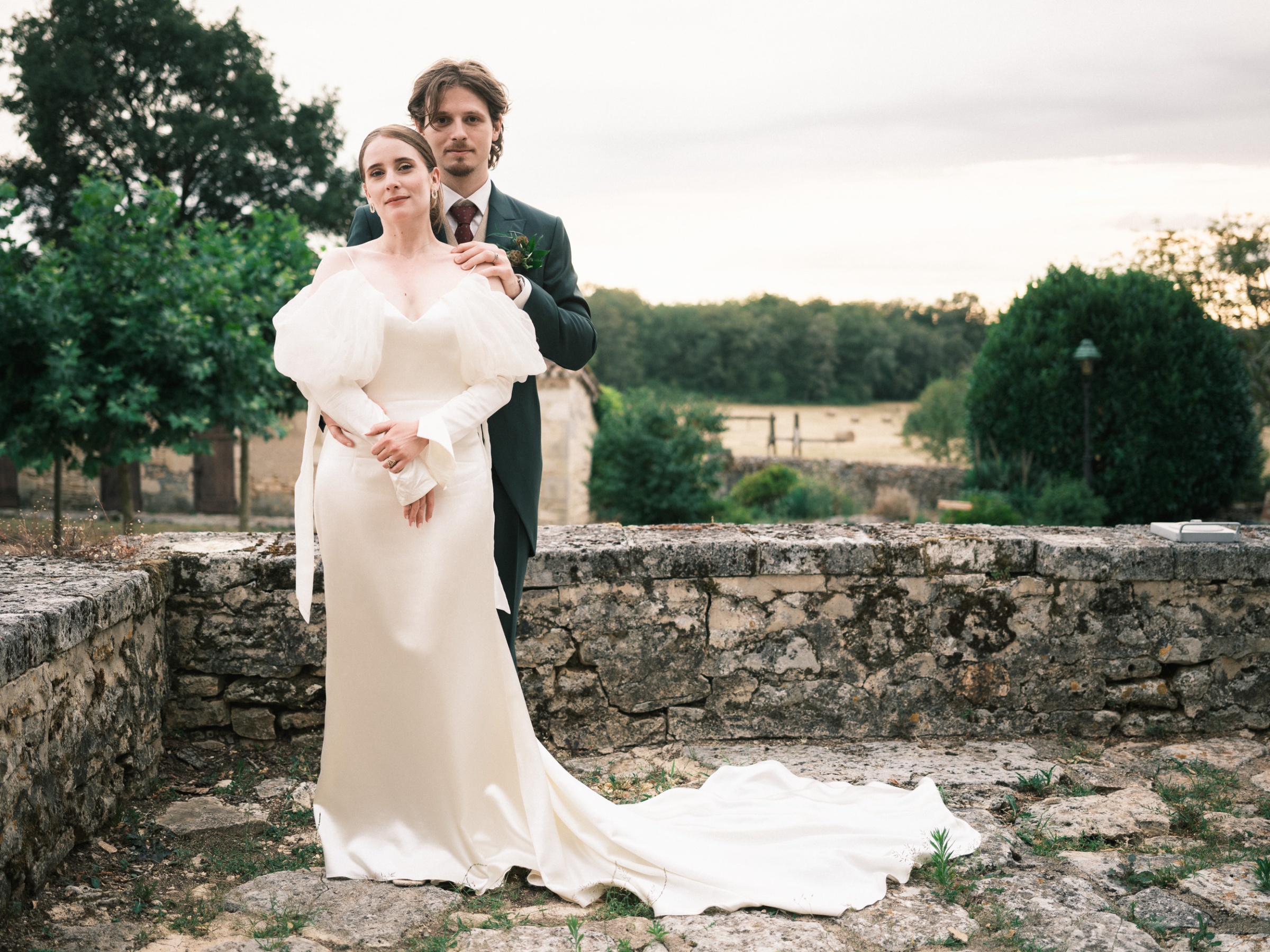 Danielle Frankel bride Chateau Lagut wedding 27