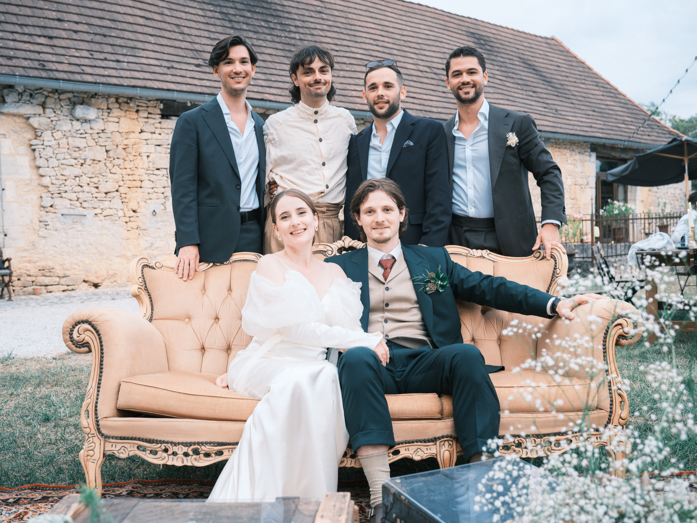Danielle Frankel bride Chateau Lagut wedding 44