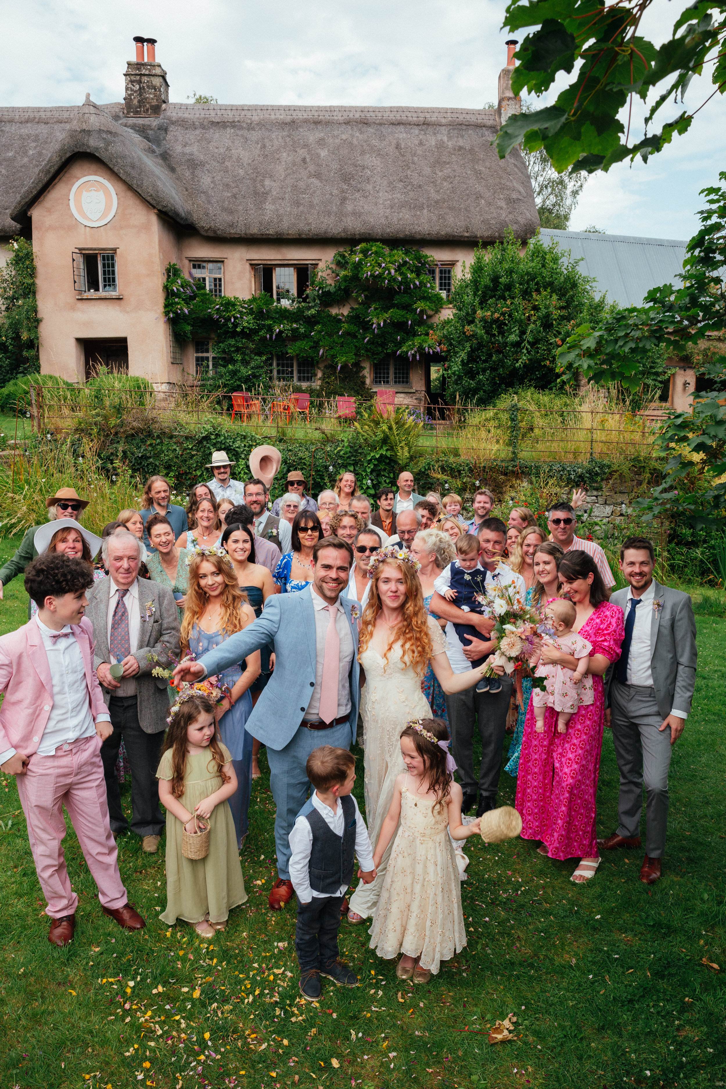 Hynes Devon wedding Jane Bourvis Bride 90 - A Sustainable Summer Wedding at Hayne Devon with a Jane Bourvis Dress Hynes Devon wedding Jane Bourvis Bride 90