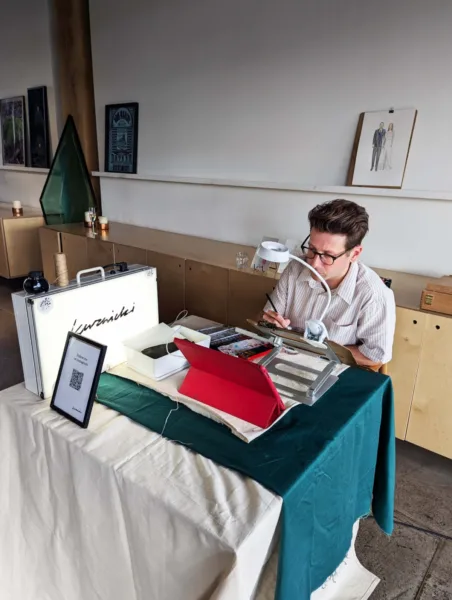 Live wedding illustrator, Kuznicki Live