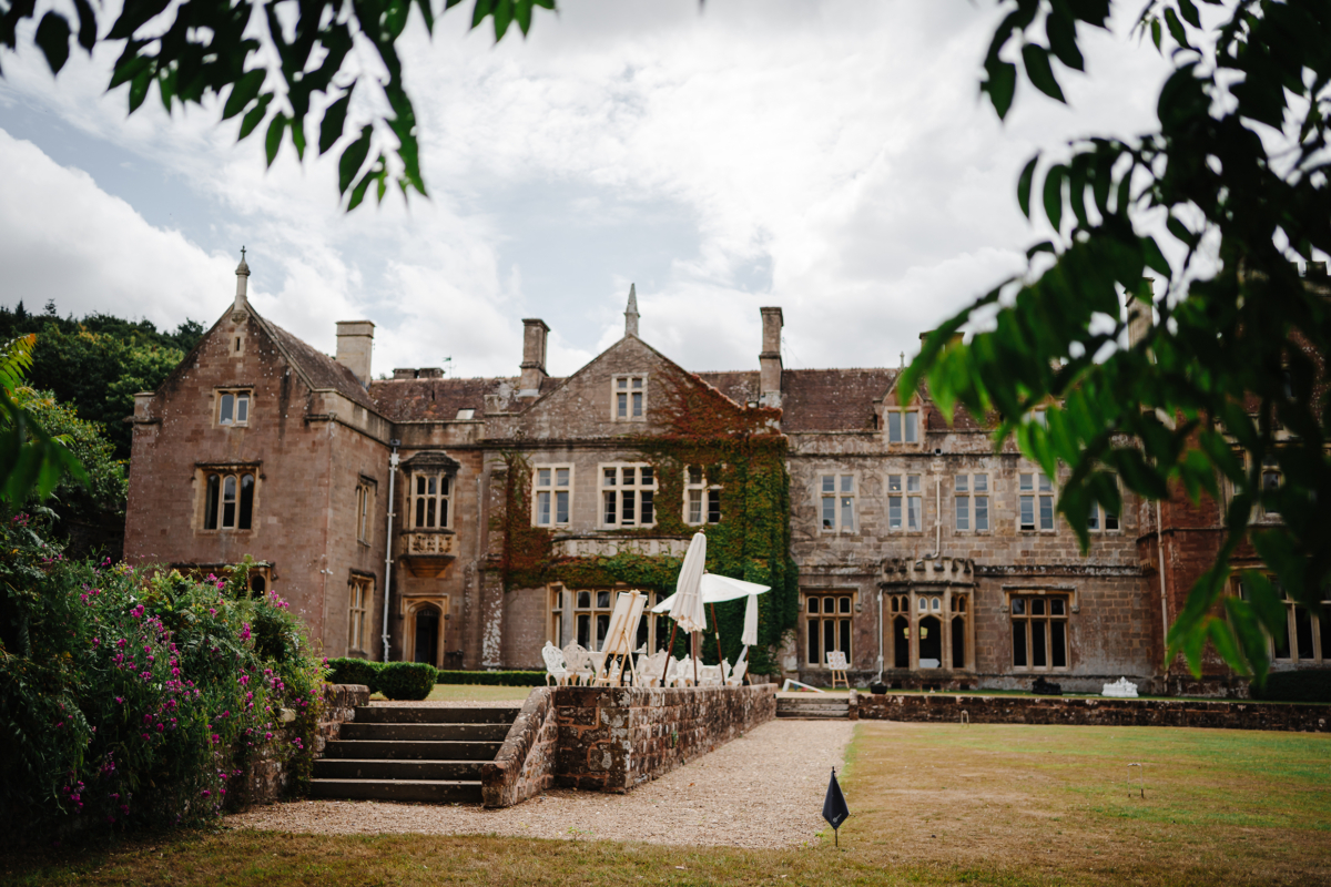 St Audrie’s Park wedding venue in Somerset, UK.