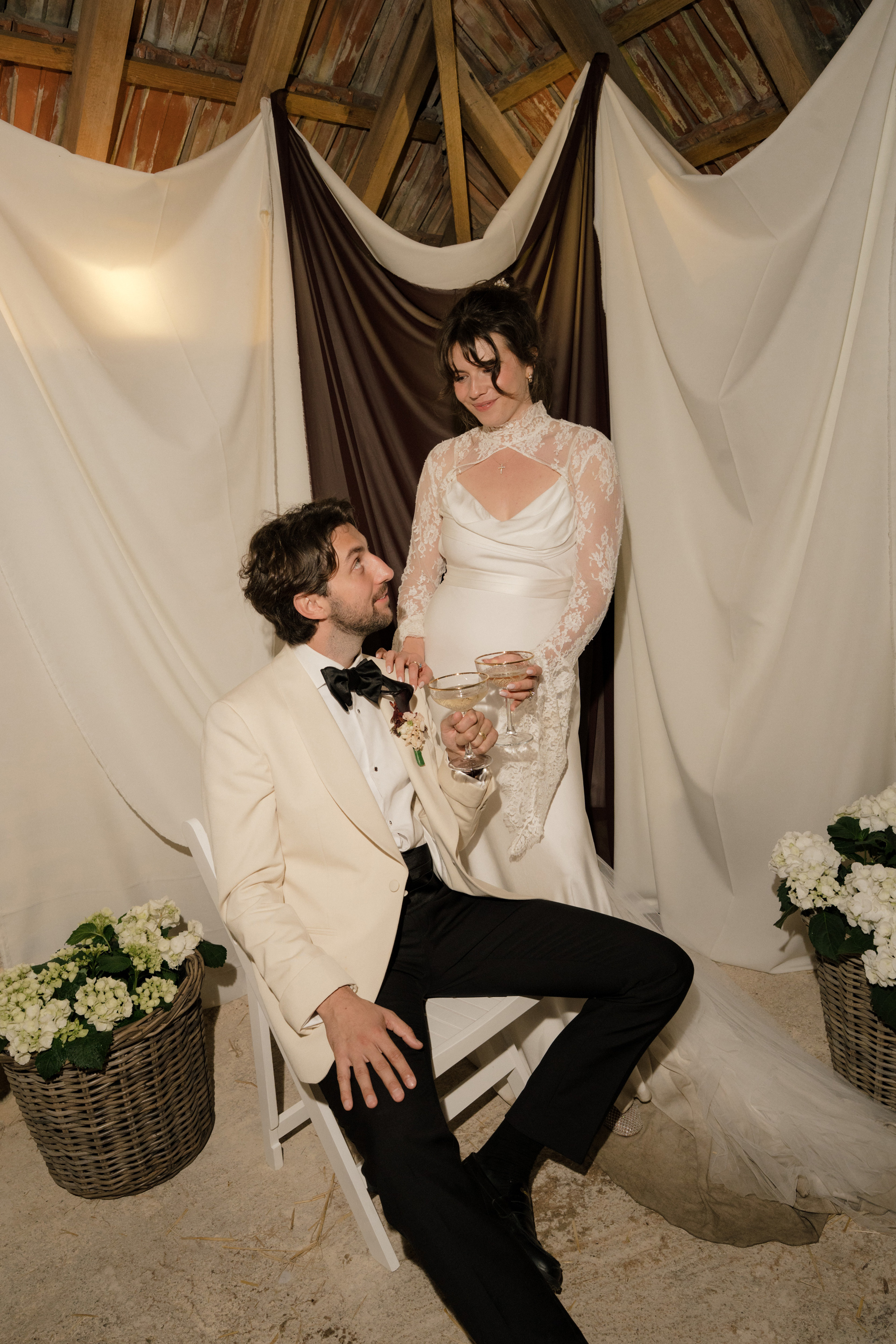 Georgia & Toby’s Rainy Day Farm Wedding at Gulliver’s Hall 90 Wedding Gullivers Hall Copsegrove Farm UK 89