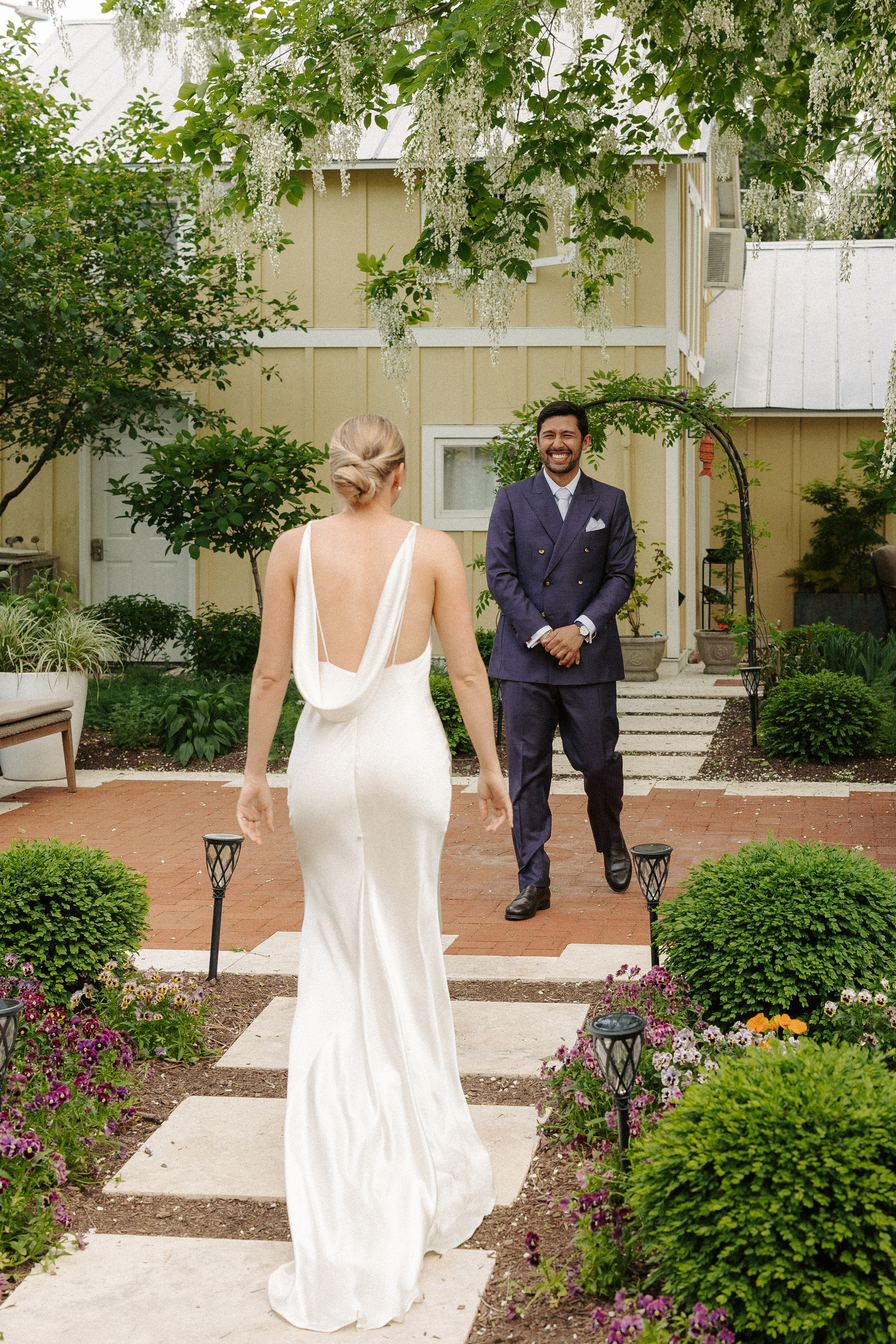 Alexandra Grecco Bride Harriet Gown The Chesapeake Bay Maritime Museum Wedding 115 - Caroline in Alexandra Grecco for her Coastal Inspired Wedding Alexandra Grecco Bride Harriet Gown The Chesapeake Bay Maritime Museum Wedding 115