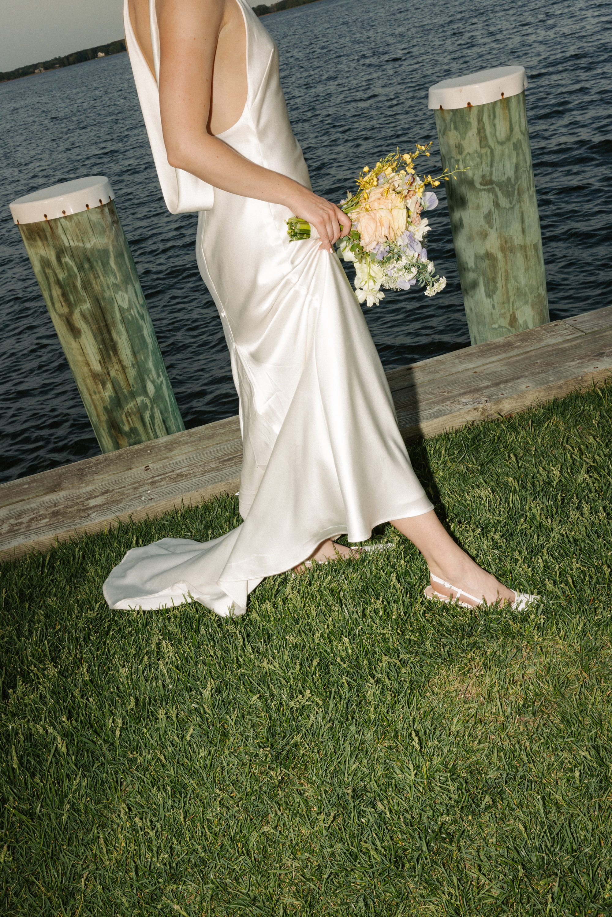 Alexandra Grecco Bride Harriet Gown The Chesapeake Bay Maritime Museum Wedding 183 - Caroline in Alexandra Grecco for her Coastal Inspired Wedding Alexandra Grecco Bride Harriet Gown The Chesapeake Bay Maritime Museum Wedding 183