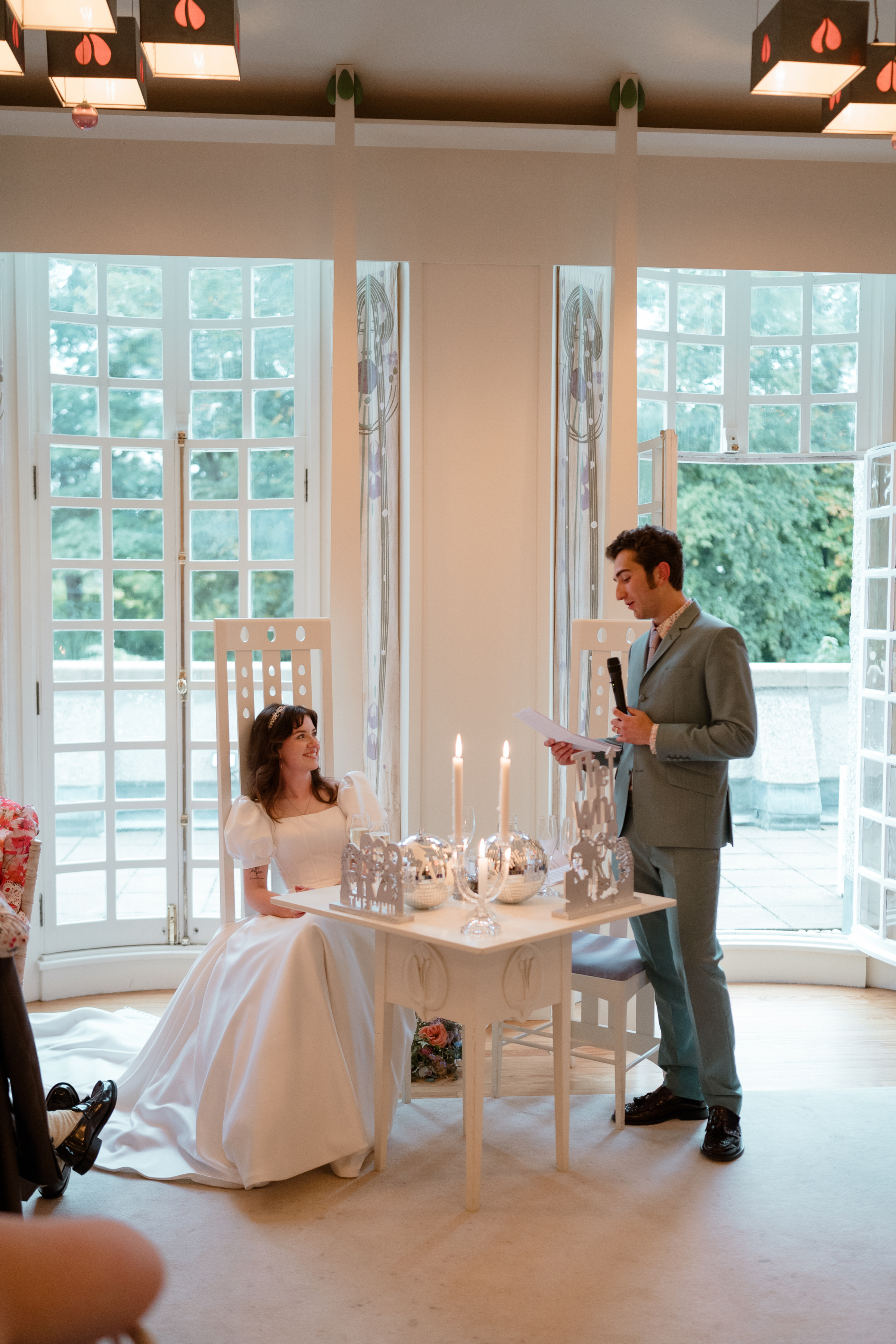 Glasgow Mod Wedding 172 - A Joyful 1960s Inspired Mod Wedding at House for an Art Lover, Glasgow Glasgow Mod Wedding 172