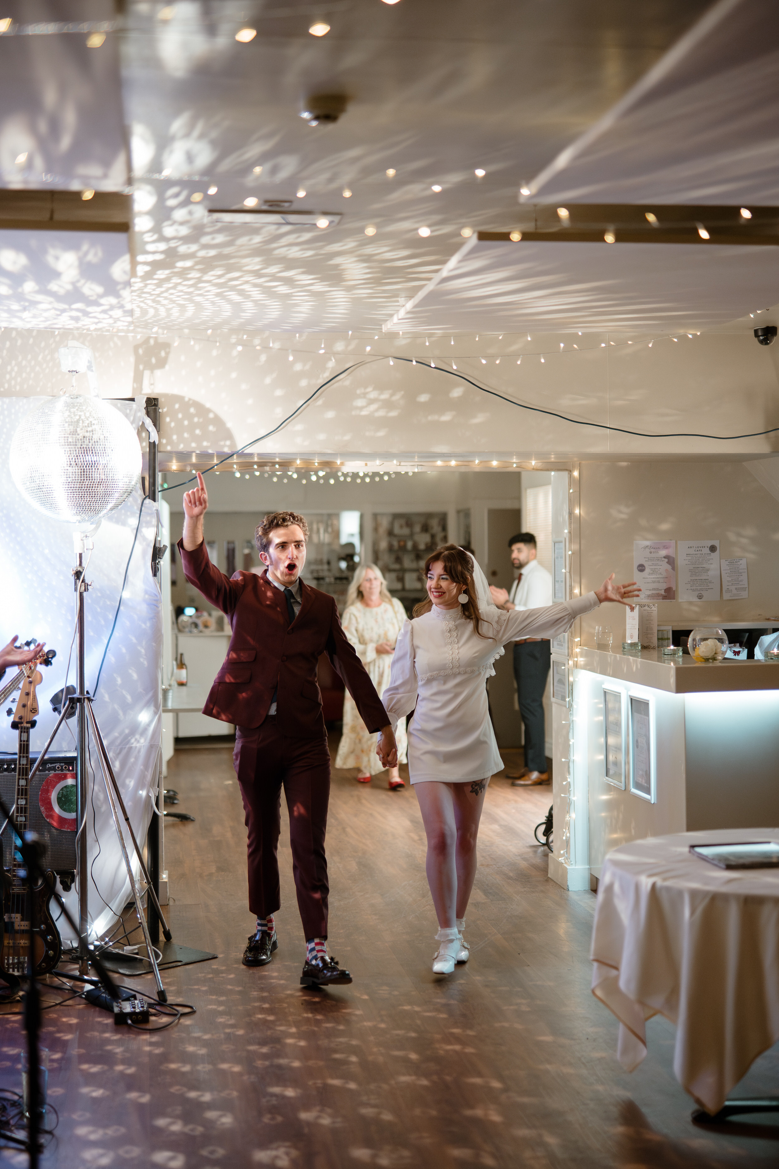 Glasgow Mod Wedding 5 1 - A Joyful 1960s Inspired Mod Wedding at House for an Art Lover, Glasgow Glasgow Mod Wedding 5 1