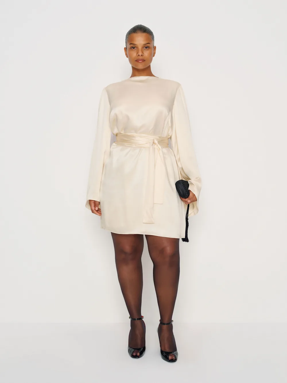 Chris and Barbara’s Delightful Family Wedding at Kibble Palace, Glasgow 52 Astrid Silk Dress