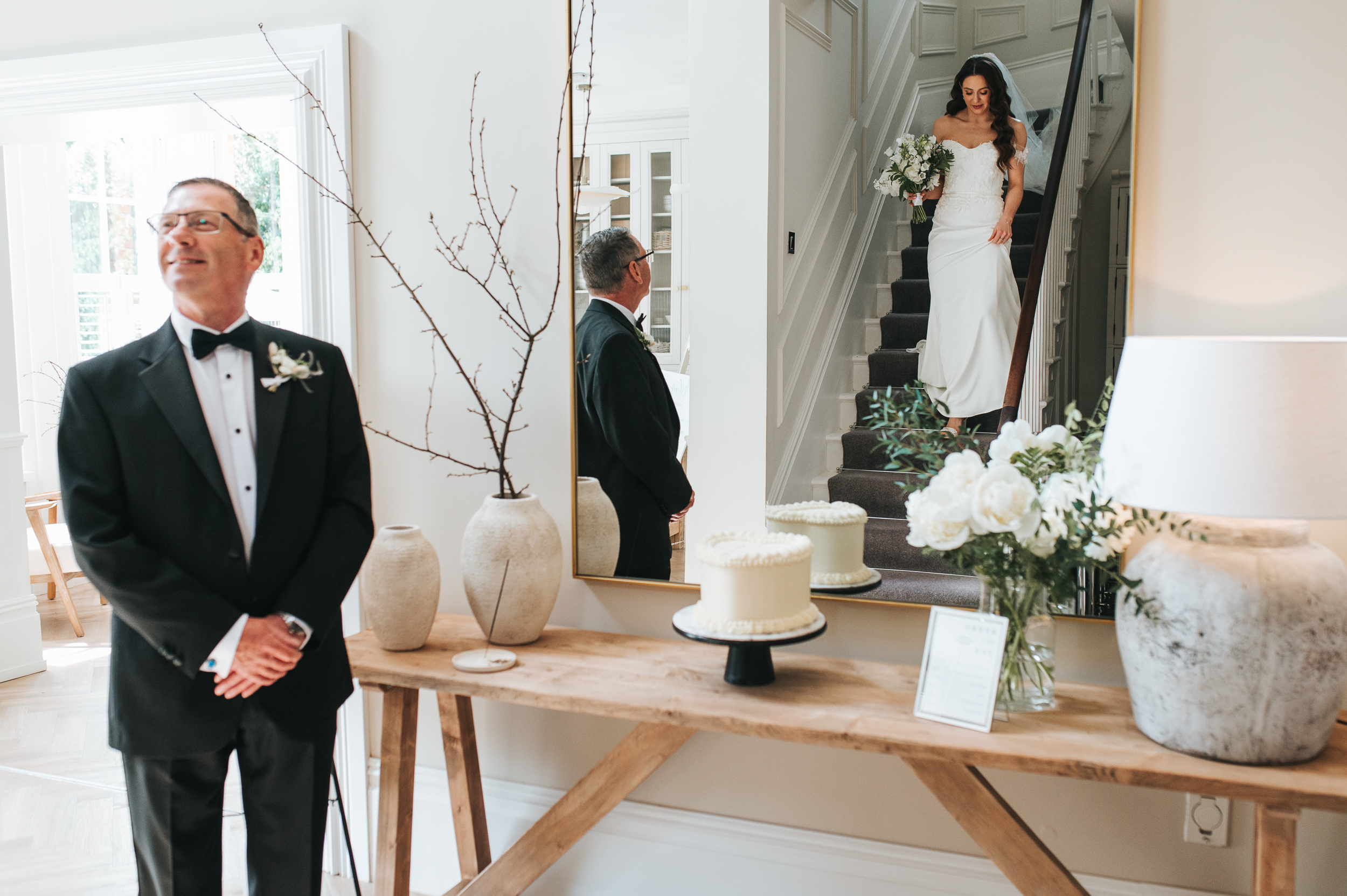Suzanne Neville Bride Old Vicarage Wedding 28 - Victoria in Suzanne Neville for her Classy & Minimalist Wedding in Neutral Tones Suzanne Neville Bride Old Vicarage Wedding 28