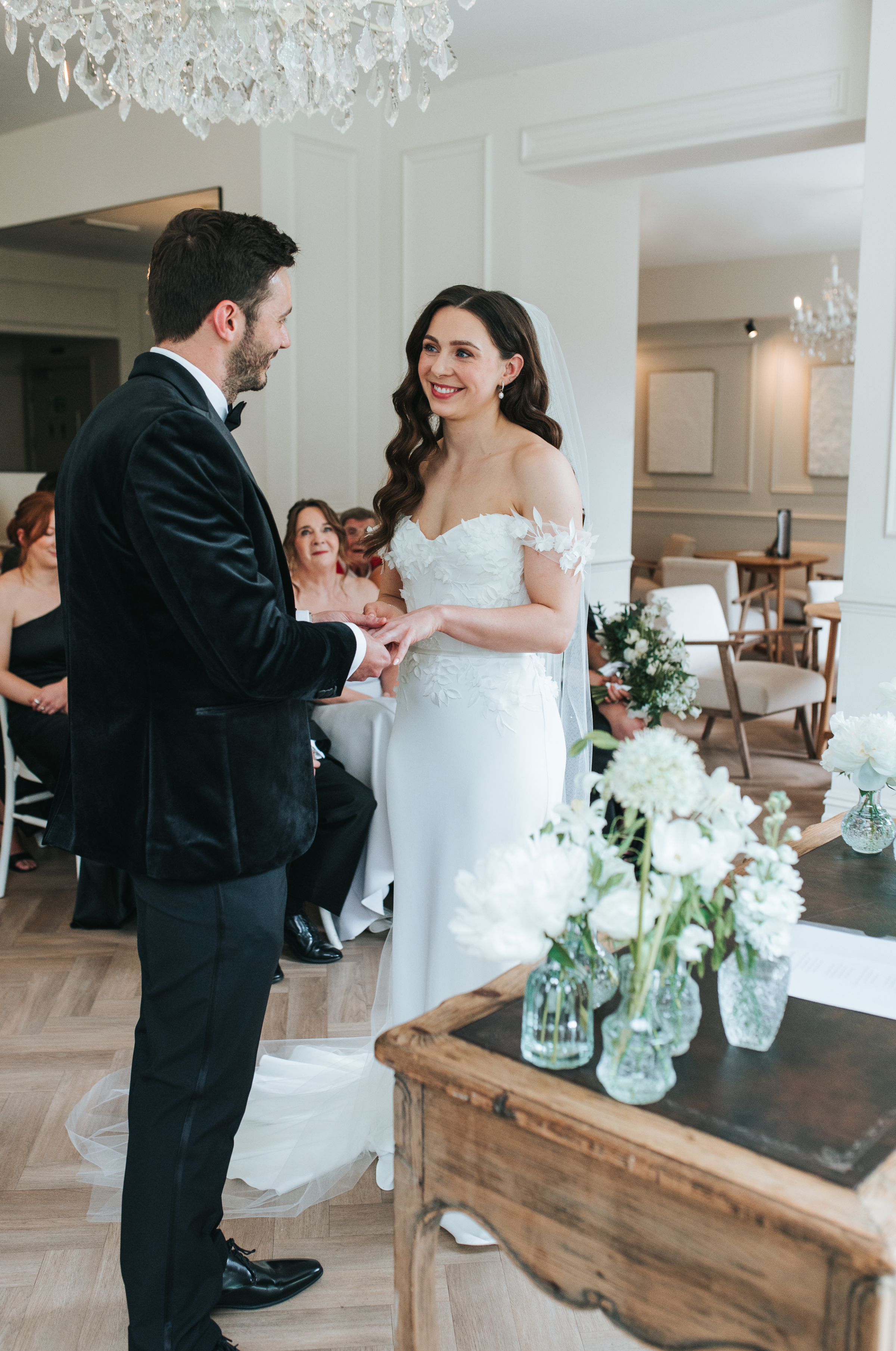 Suzanne Neville Bride Old Vicarage Wedding 39 - Victoria in Suzanne Neville for her Classy & Minimalist Wedding in Neutral Tones Suzanne Neville Bride Old Vicarage Wedding 39