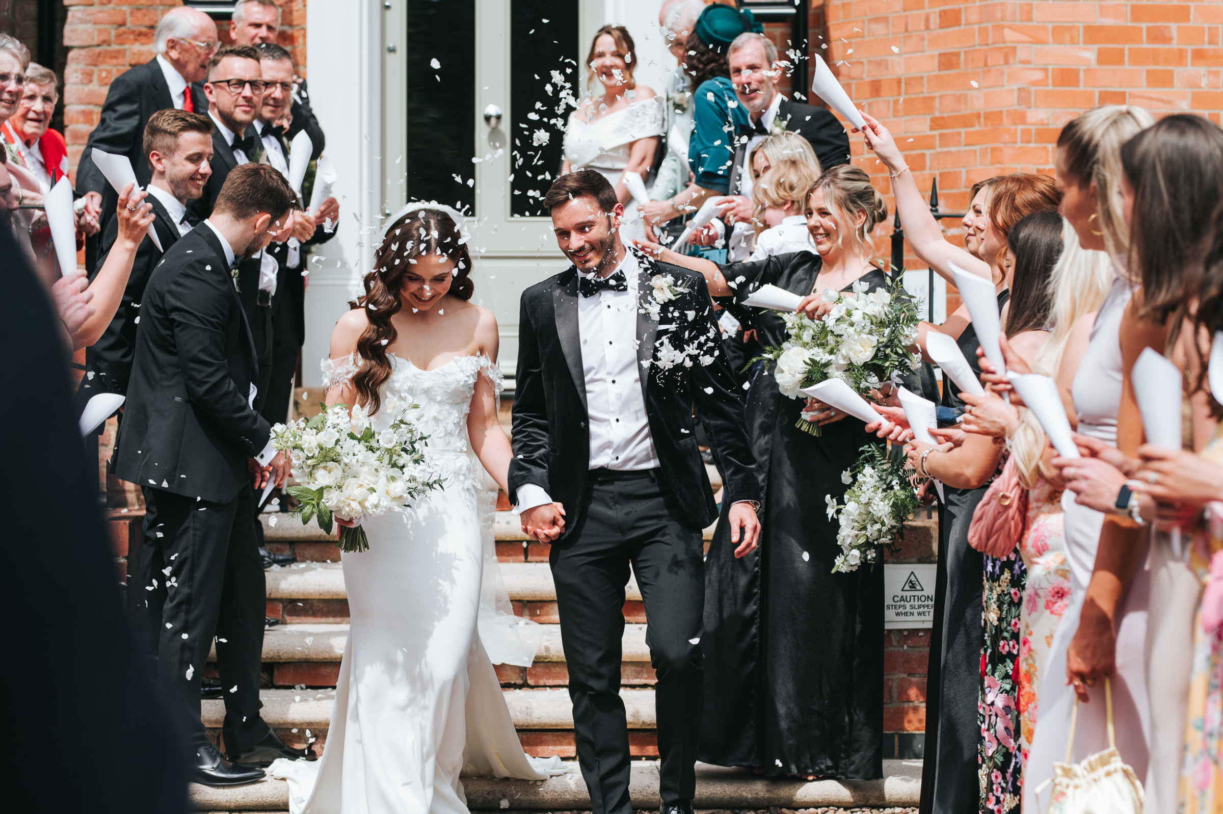 Suzanne Neville Bride Old Vicarage Wedding 50