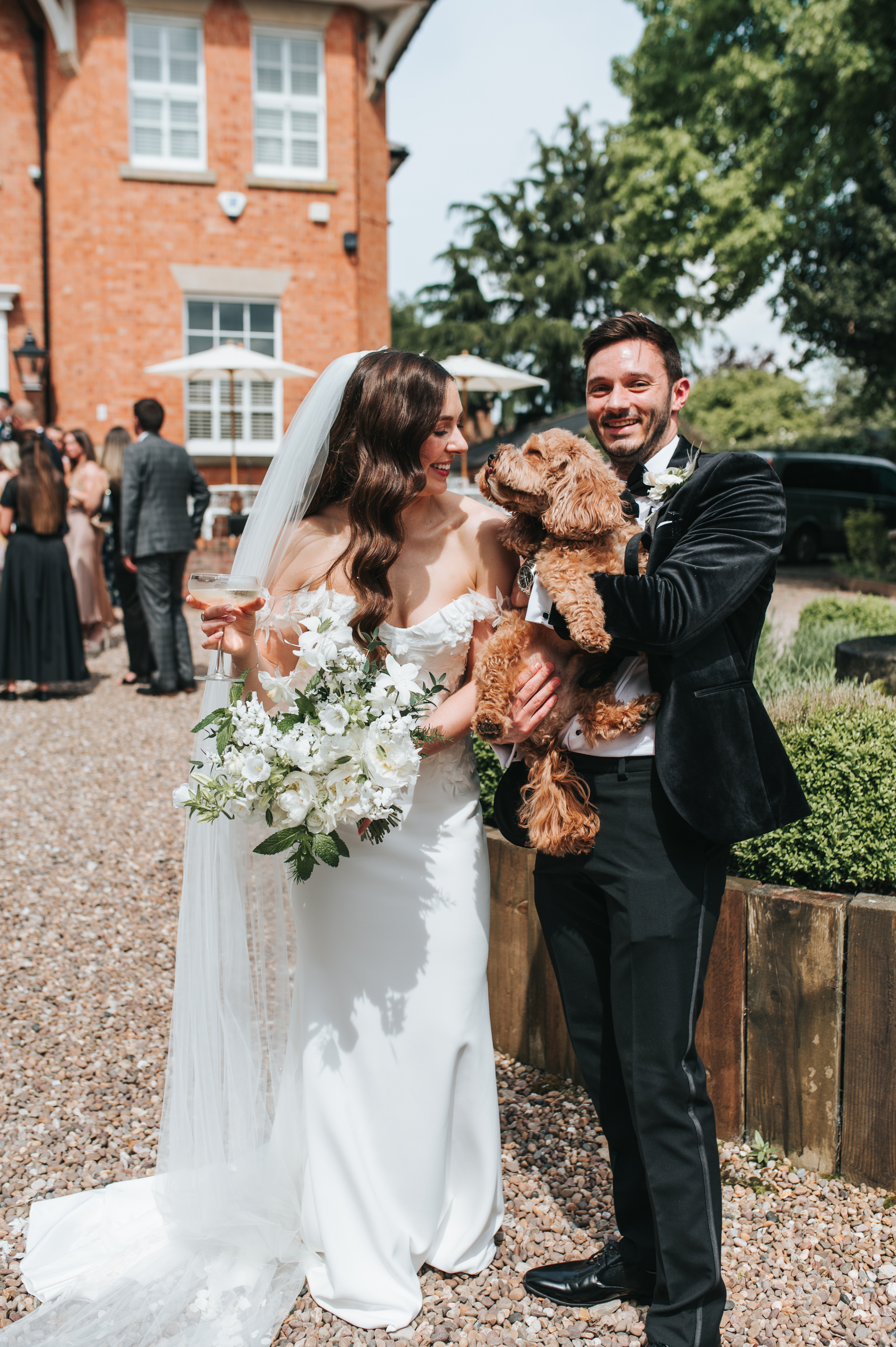 Suzanne Neville Bride Old Vicarage Wedding 53