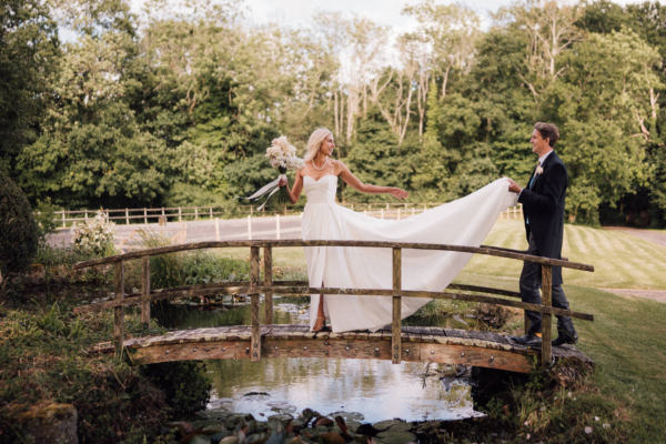 A Beautiful Summer Marquee Wedding at Home in the English Countryside