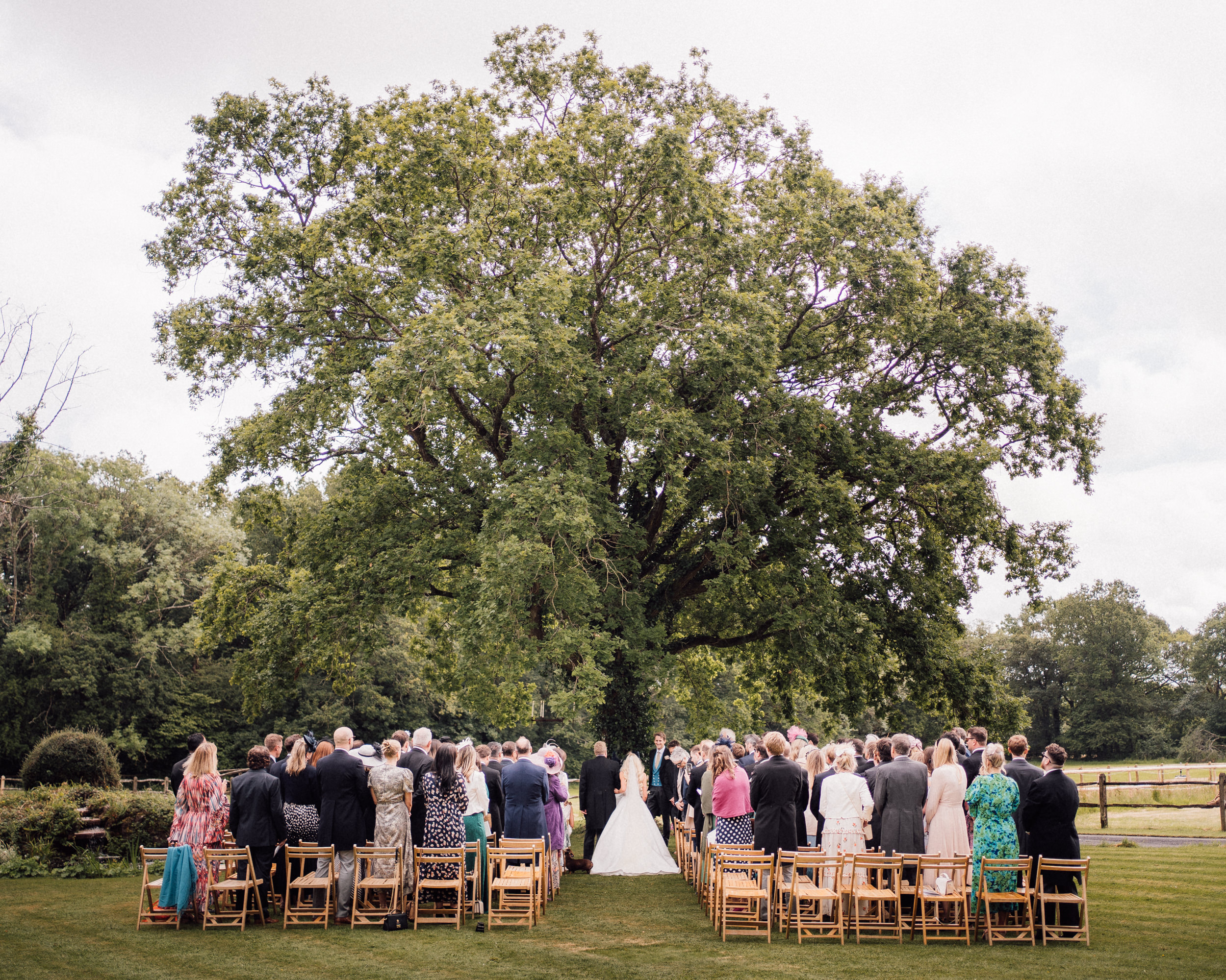 Vera Wang bride Marquee Wedding at Home 37 - A Beautiful Summer Marquee Wedding at Home in the English Countryside Vera Wang bride Marquee Wedding at Home 37