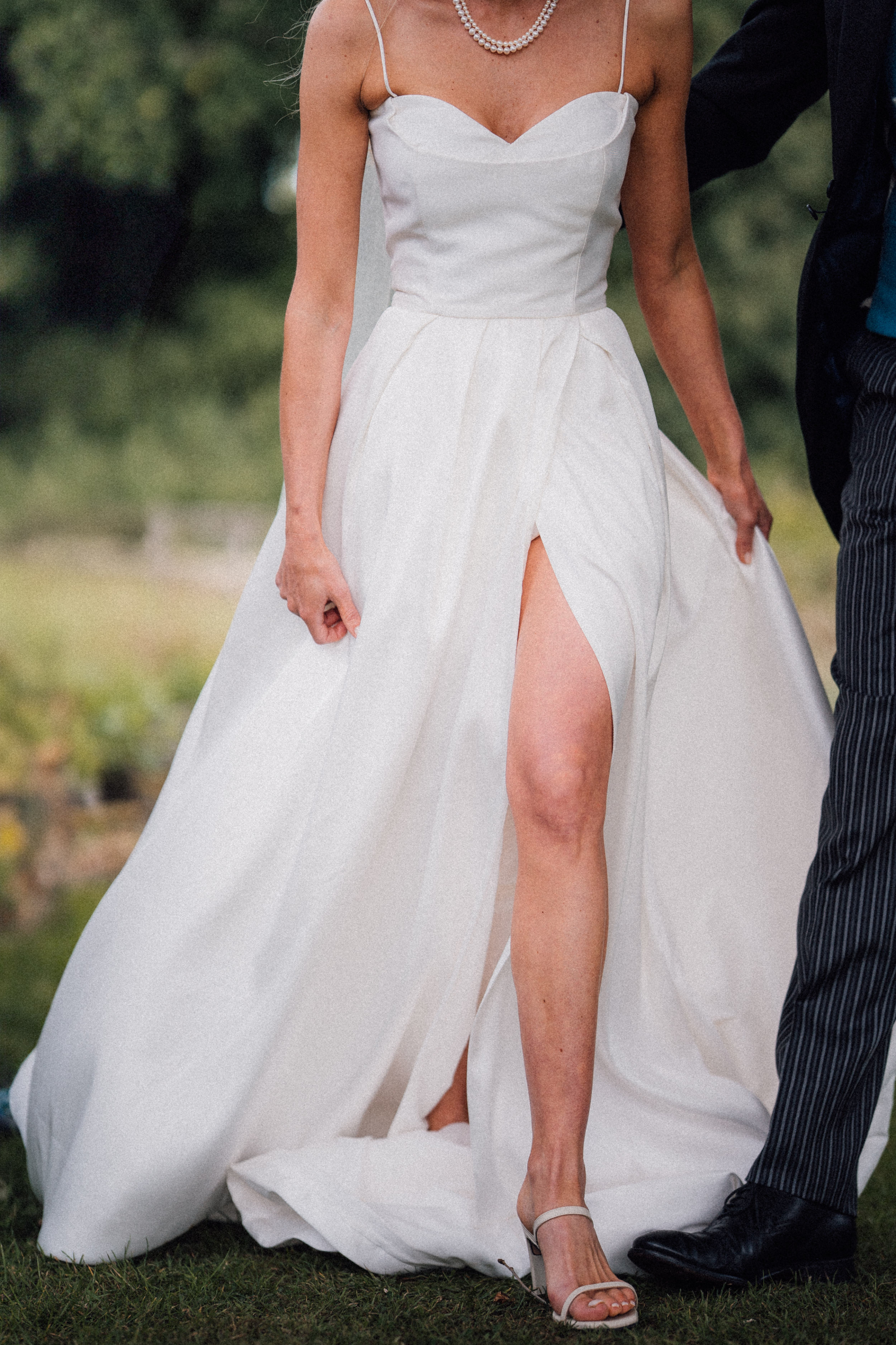 Vera Wang bride Marquee Wedding at Home 40 - A Beautiful Summer Marquee Wedding at Home in the English Countryside Vera Wang bride Marquee Wedding at Home 40