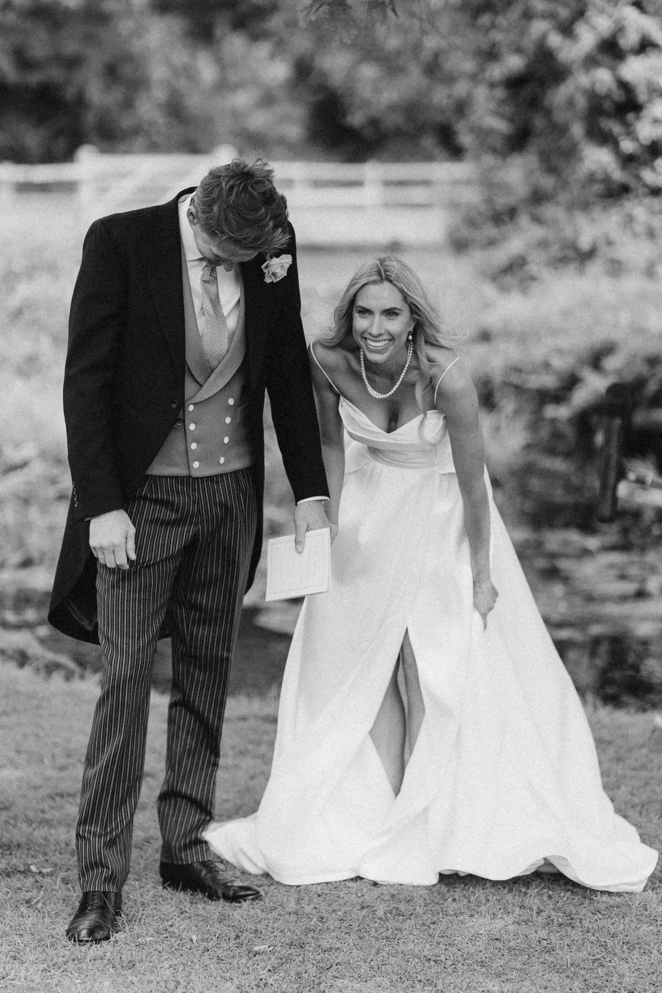 Vera Wang bride Marquee Wedding at Home 41 - A Beautiful Summer Marquee Wedding at Home in the English Countryside Vera Wang bride Marquee Wedding at Home 41