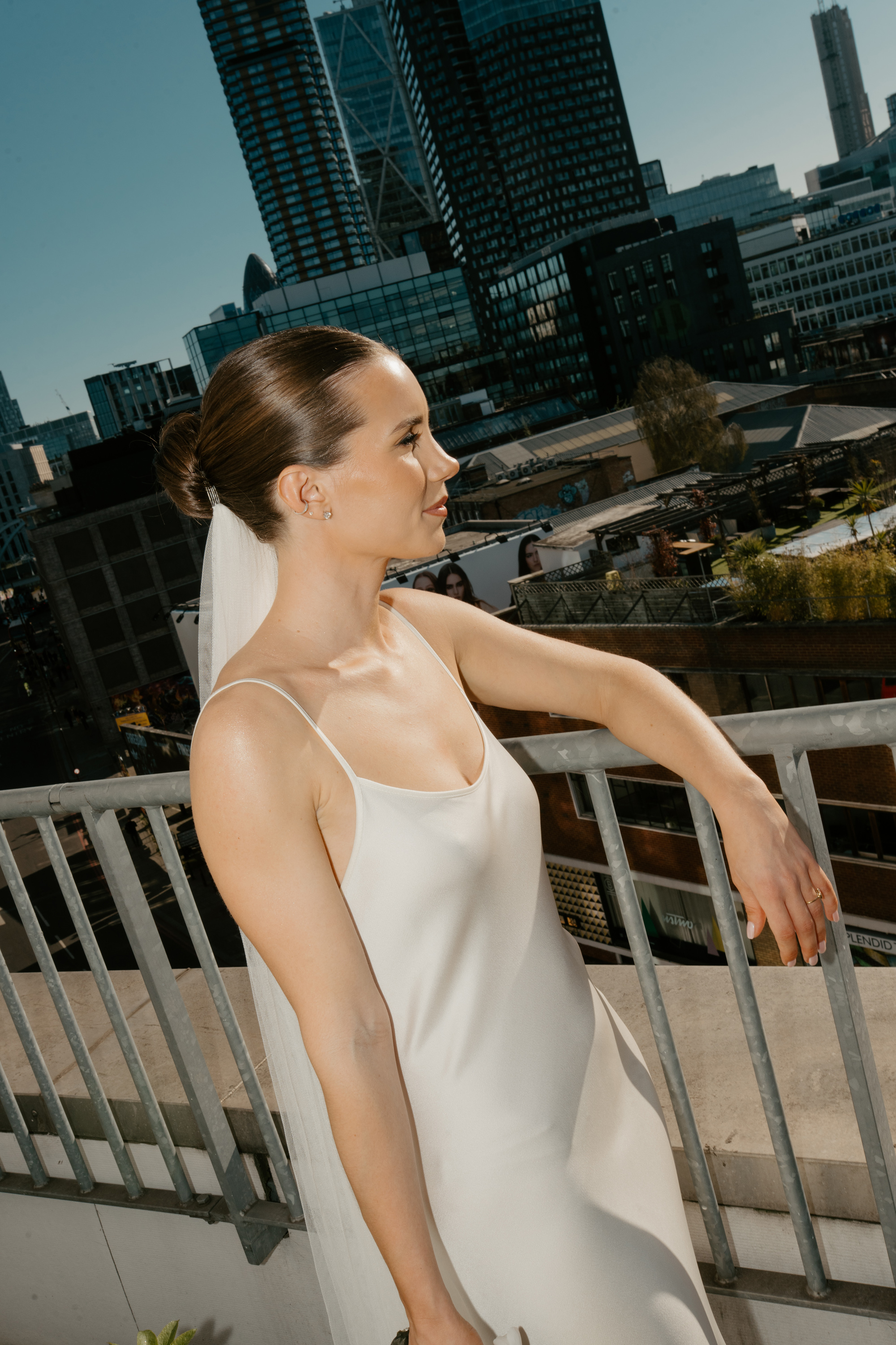 Victoria Beckham Bride London Wedding 16 - Jessica Wore Victoria Beckham for her Classic, Modern & Minimalist London Wedding Victoria Beckham Bride London Wedding 16