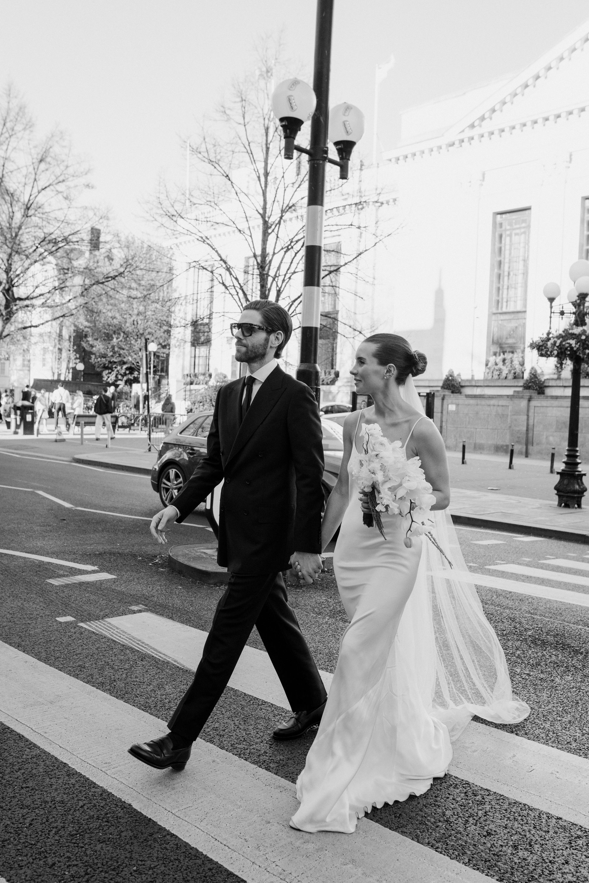 Victoria Beckham Bride London Wedding 51 - Jessica Wore Victoria Beckham for her Classic, Modern & Minimalist London Wedding Victoria Beckham Bride London Wedding 51