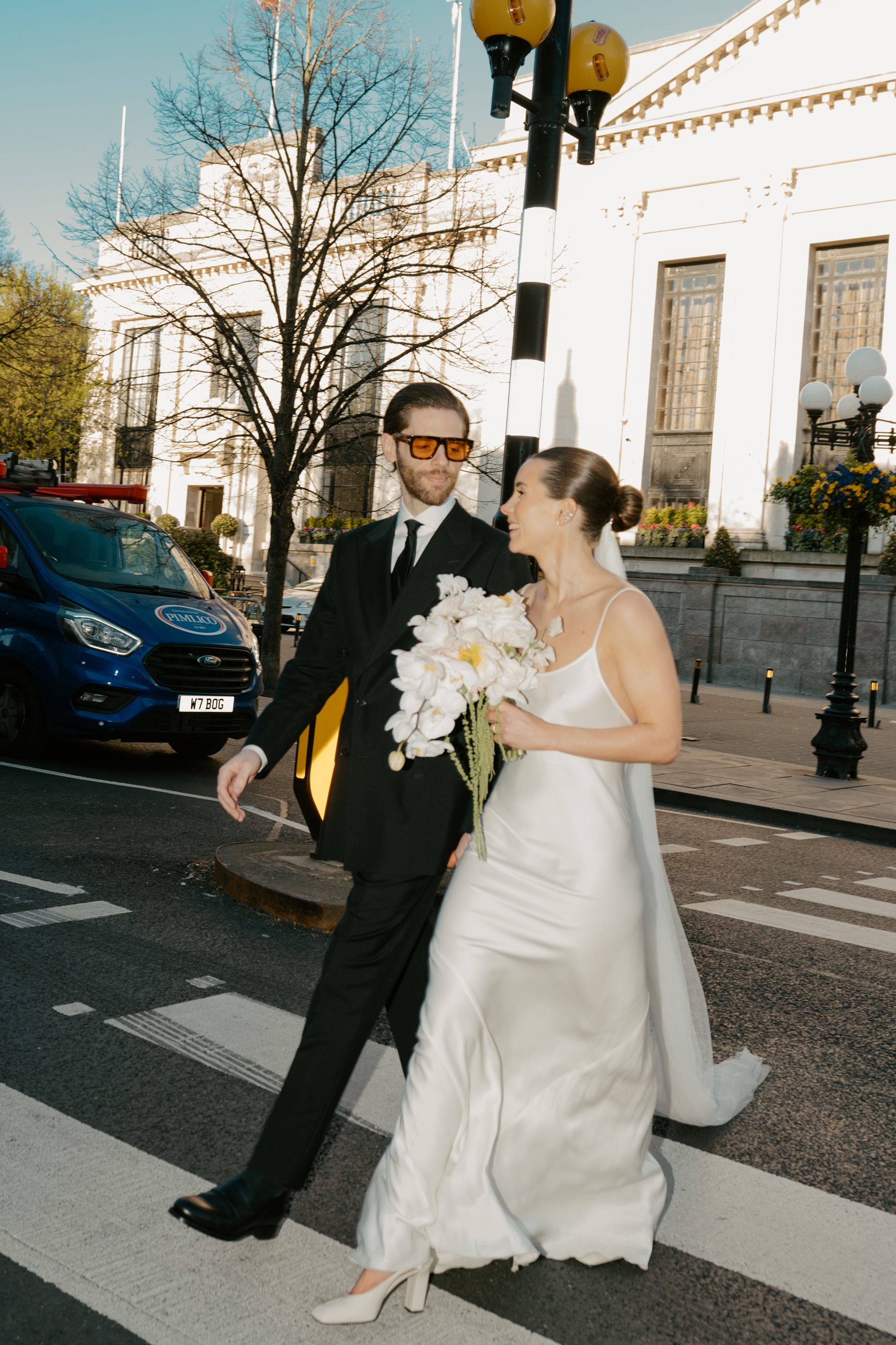 Victoria Beckham Bride London Wedding 52 - Jessica Wore Victoria Beckham for her Classic, Modern & Minimalist London Wedding Victoria Beckham Bride London Wedding 52