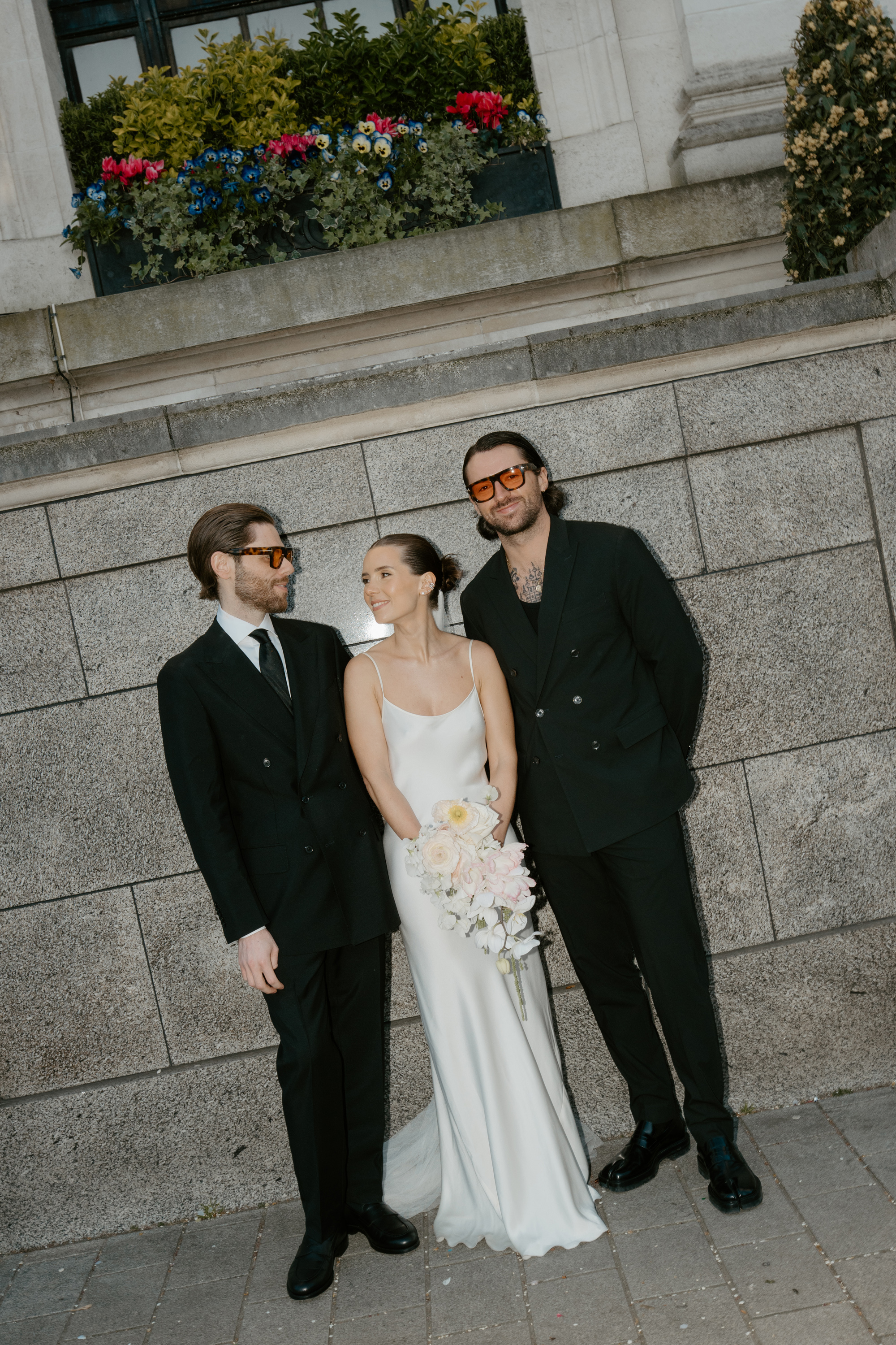 Victoria Beckham Bride London Wedding 54 - Jessica Wore Victoria Beckham for her Classic, Modern & Minimalist London Wedding Victoria Beckham Bride London Wedding 54
