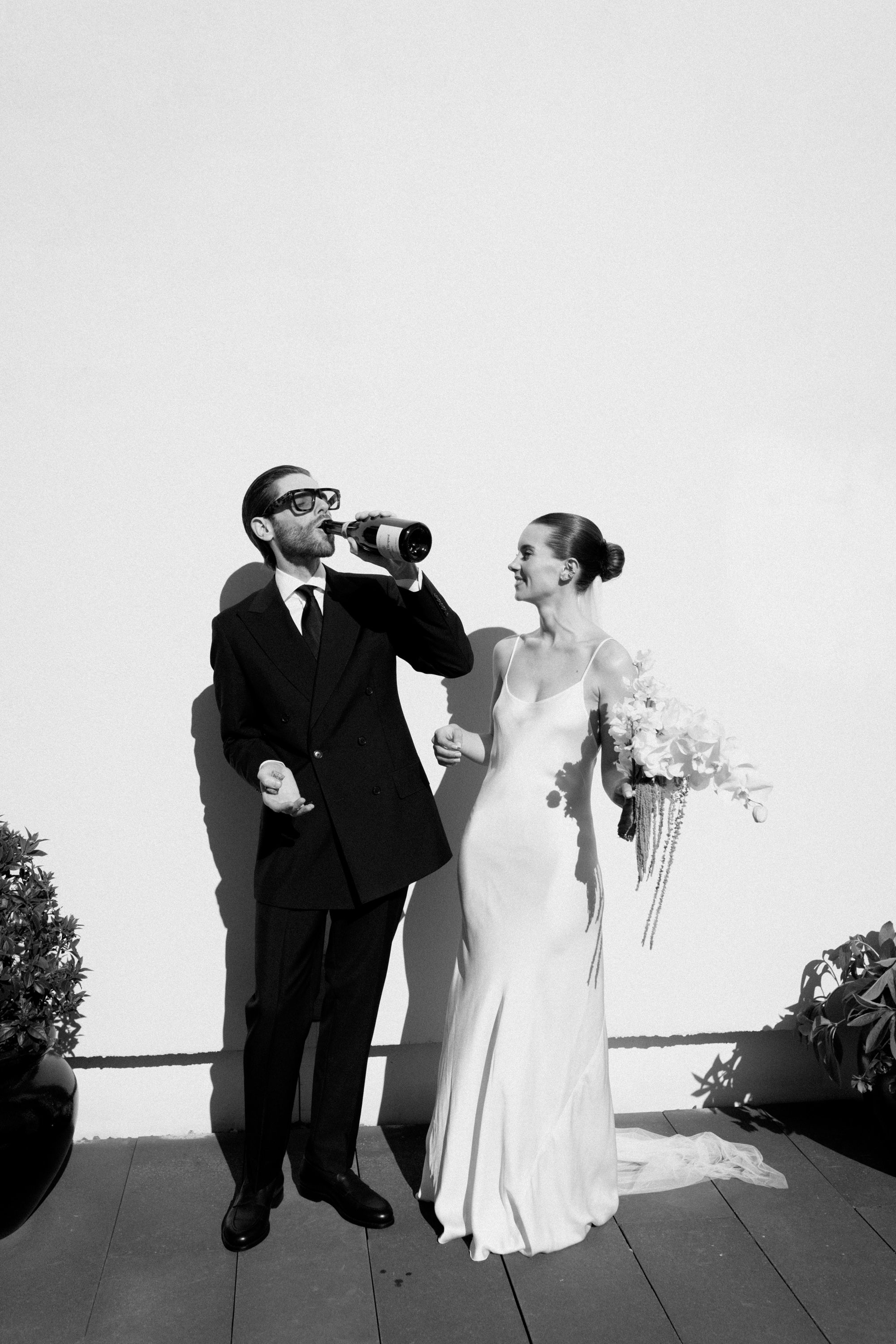 Victoria Beckham Bride London Wedding 9 2 - Jessica Wore Victoria Beckham for her Classic, Modern & Minimalist London Wedding Victoria Beckham Bride London Wedding 9 2