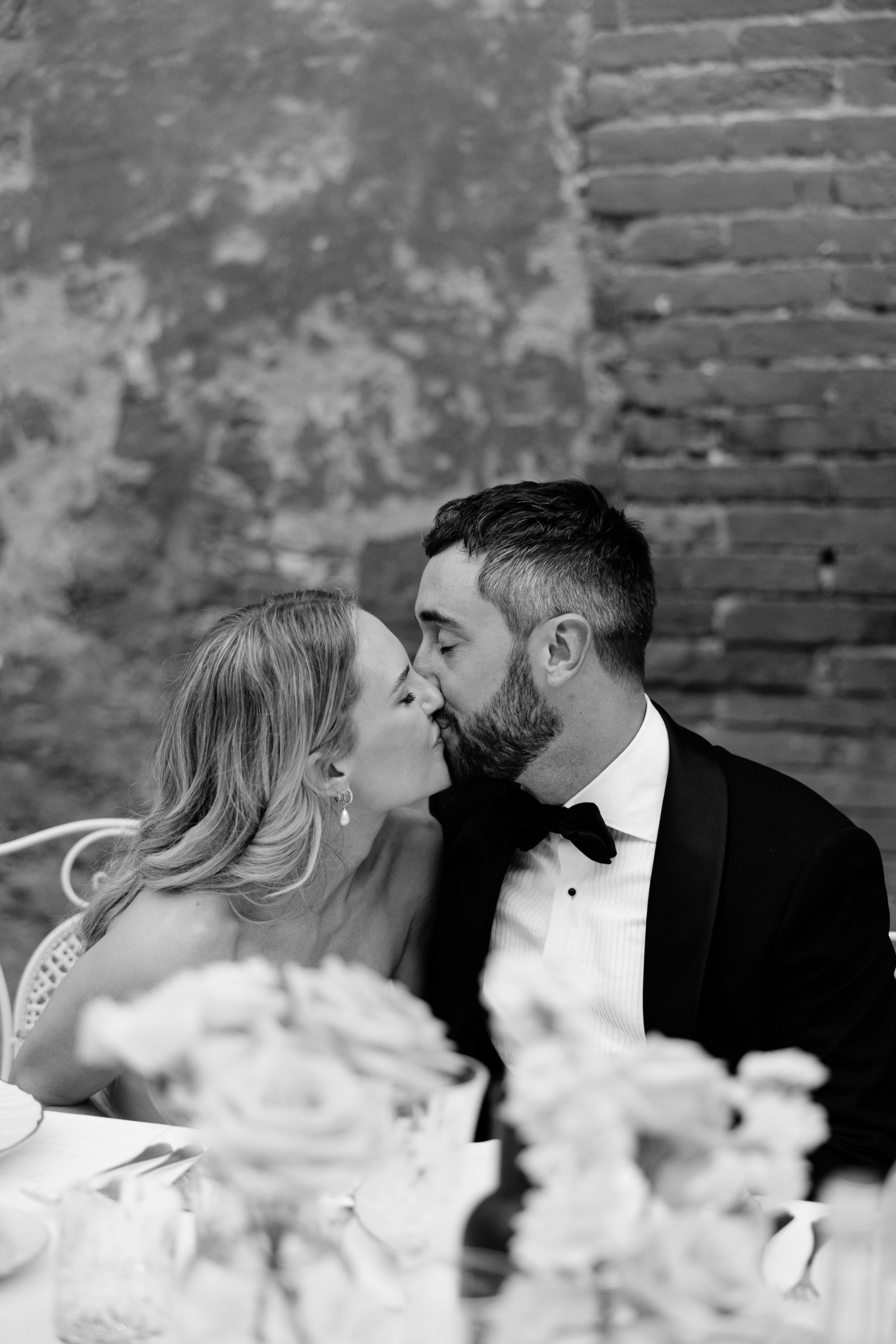 Wedding Borgo Sant Ambrogio Tuscany Italy 134 - A Modern, Romantic Destination Wedding at Borgo Sant Ambrogio in Tuscany Beautiful black and white photograph of
