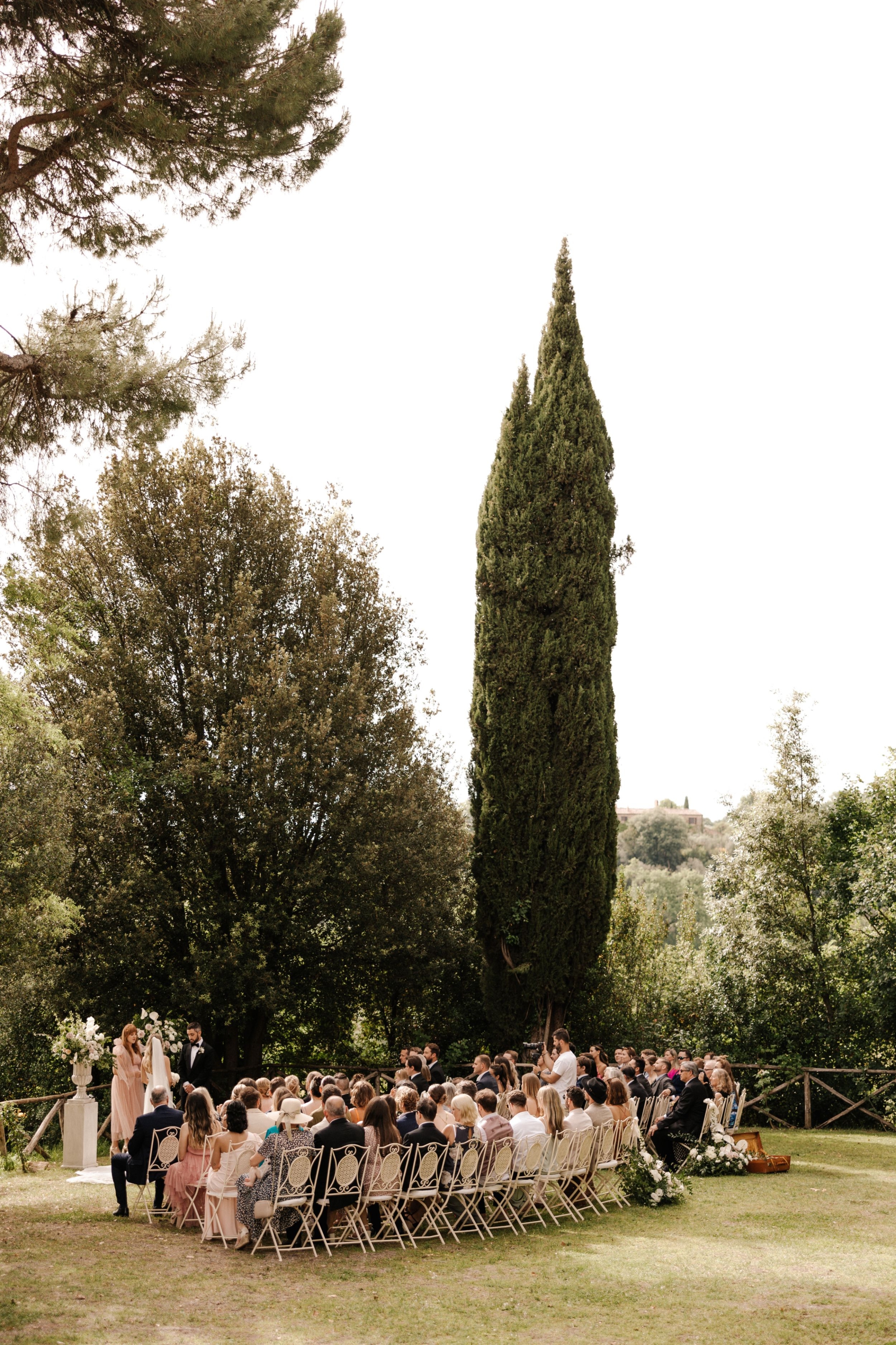 Wedding Borgo Sant Ambrogio Tuscany Italy 52 - A Modern, Romantic Destination Wedding at Borgo Sant Ambrogio in Tuscany Wedding in the gardens of Borgo Sant Ambrogio in Tuscany, Italy.