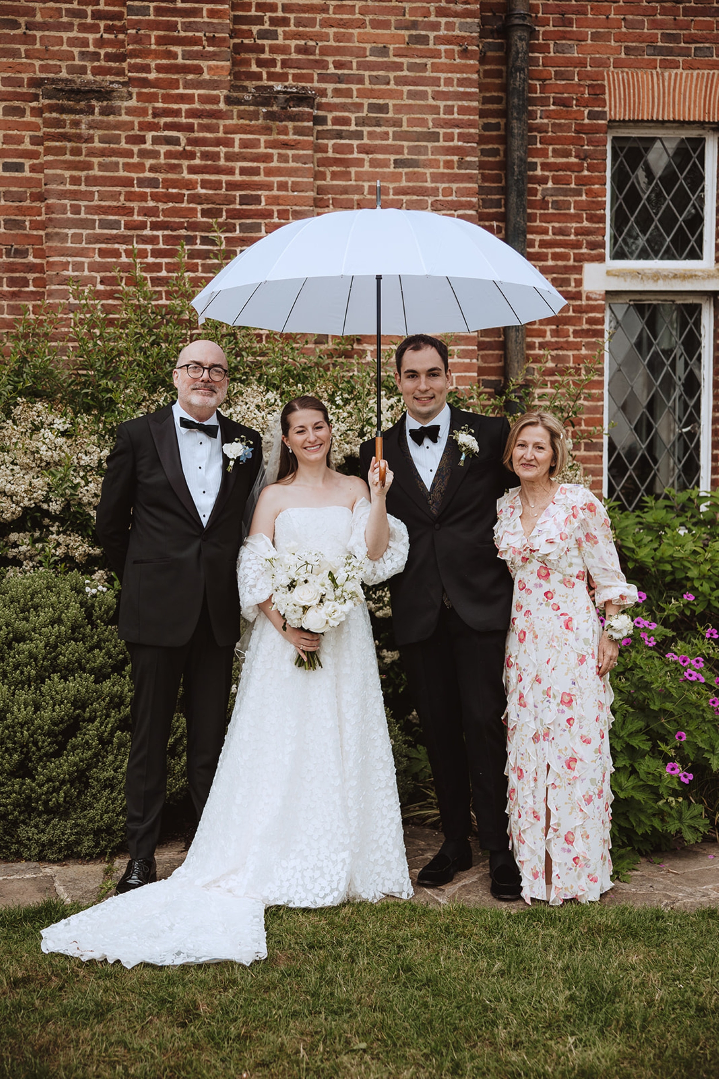 Bore Place Wedding Sassi Holford bride 106 - Hatty & Ben’s Nancy Meyers Inspired Black Tie Wedding at Bore Place, Kent Bore Place Wedding Sassi Holford bride 106