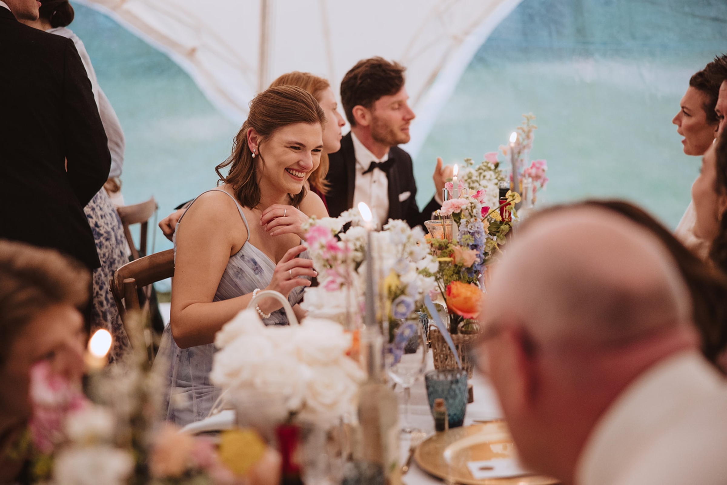 Bore Place Wedding Sassi Holford bride 155 - Hatty & Ben’s Nancy Meyers Inspired Black Tie Wedding at Bore Place, Kent Bore Place Wedding Sassi Holford bride 155