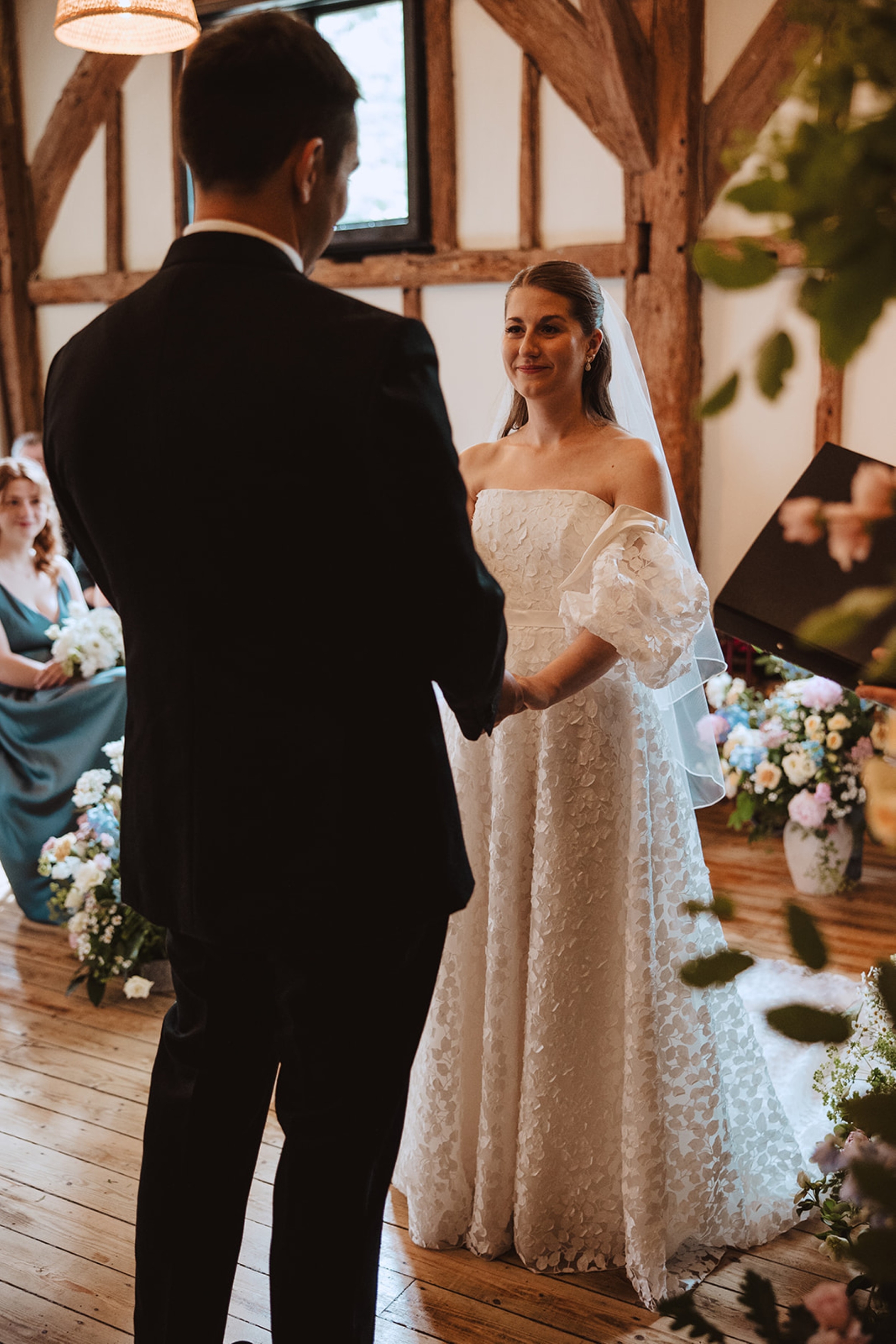 Bore Place Wedding Sassi Holford bride 61 - Hatty & Ben’s Nancy Meyers Inspired Black Tie Wedding at Bore Place, Kent Bore Place Wedding Sassi Holford bride 61