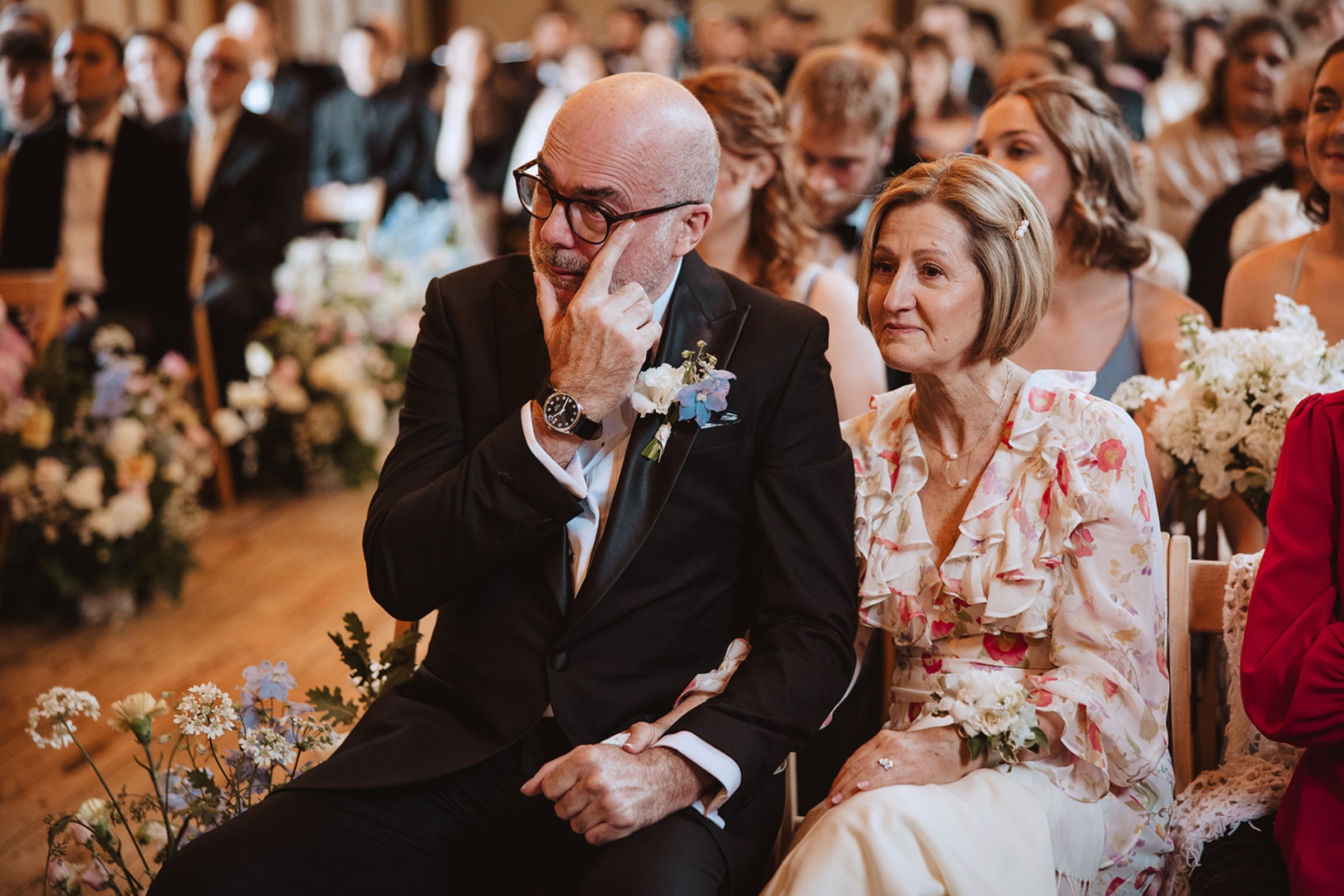 Bore Place Wedding Sassi Holford bride 67 - Hatty & Ben’s Nancy Meyers Inspired Black Tie Wedding at Bore Place, Kent Bore Place Wedding Sassi Holford bride 67