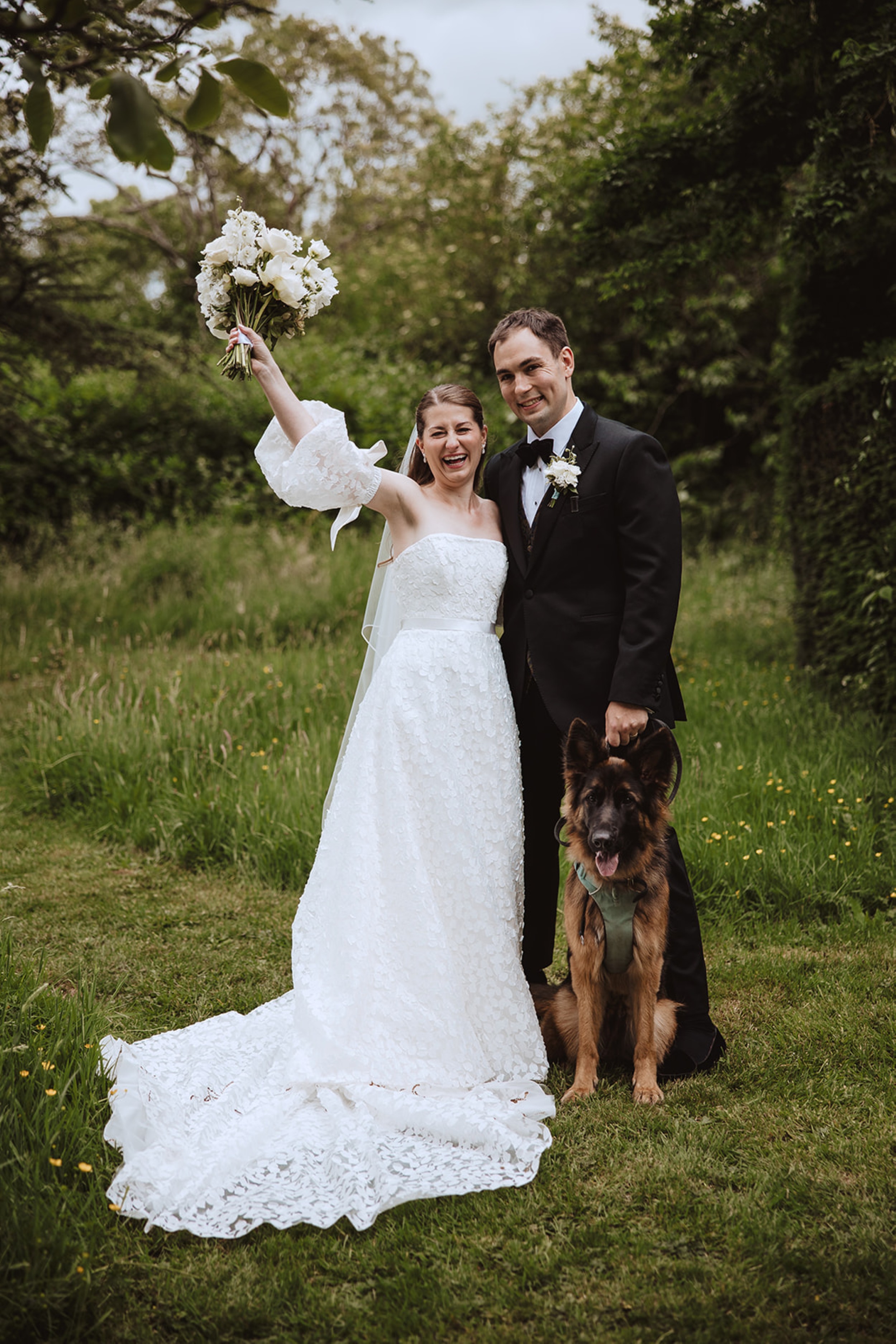 Bore Place Wedding Sassi Holford bride 85 - Hatty & Ben’s Nancy Meyers Inspired Black Tie Wedding at Bore Place, Kent Bore Place Wedding Sassi Holford bride 85