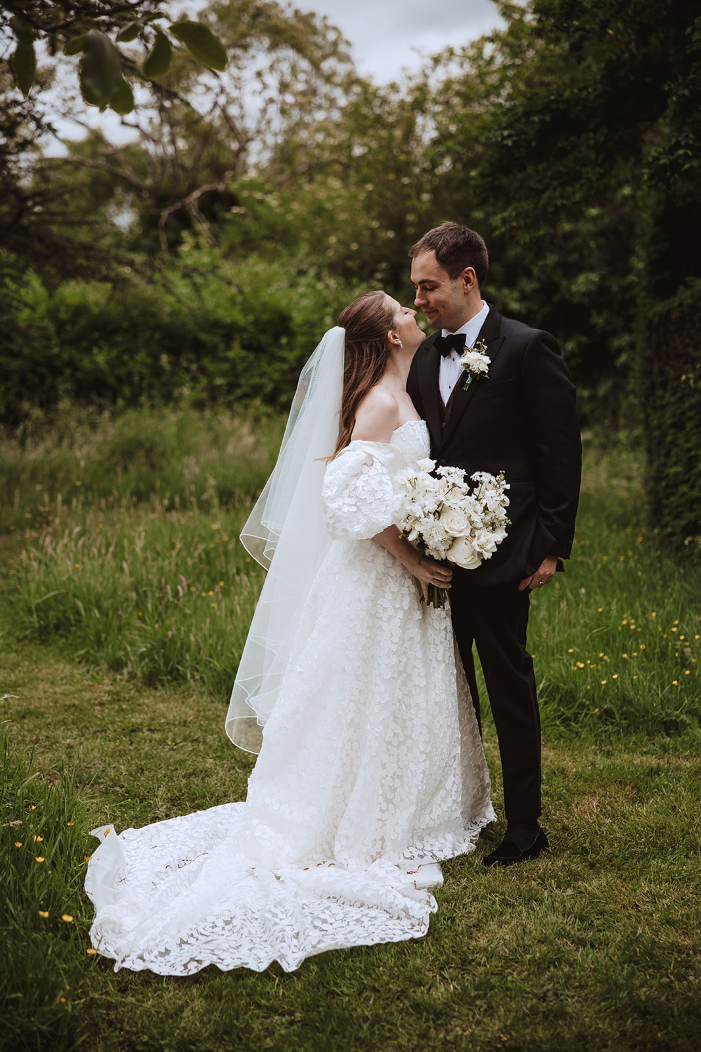 Bore Place Wedding Sassi Holford bride 88 - Hatty & Ben’s Nancy Meyers Inspired Black Tie Wedding at Bore Place, Kent Bore Place Wedding Sassi Holford bride 88