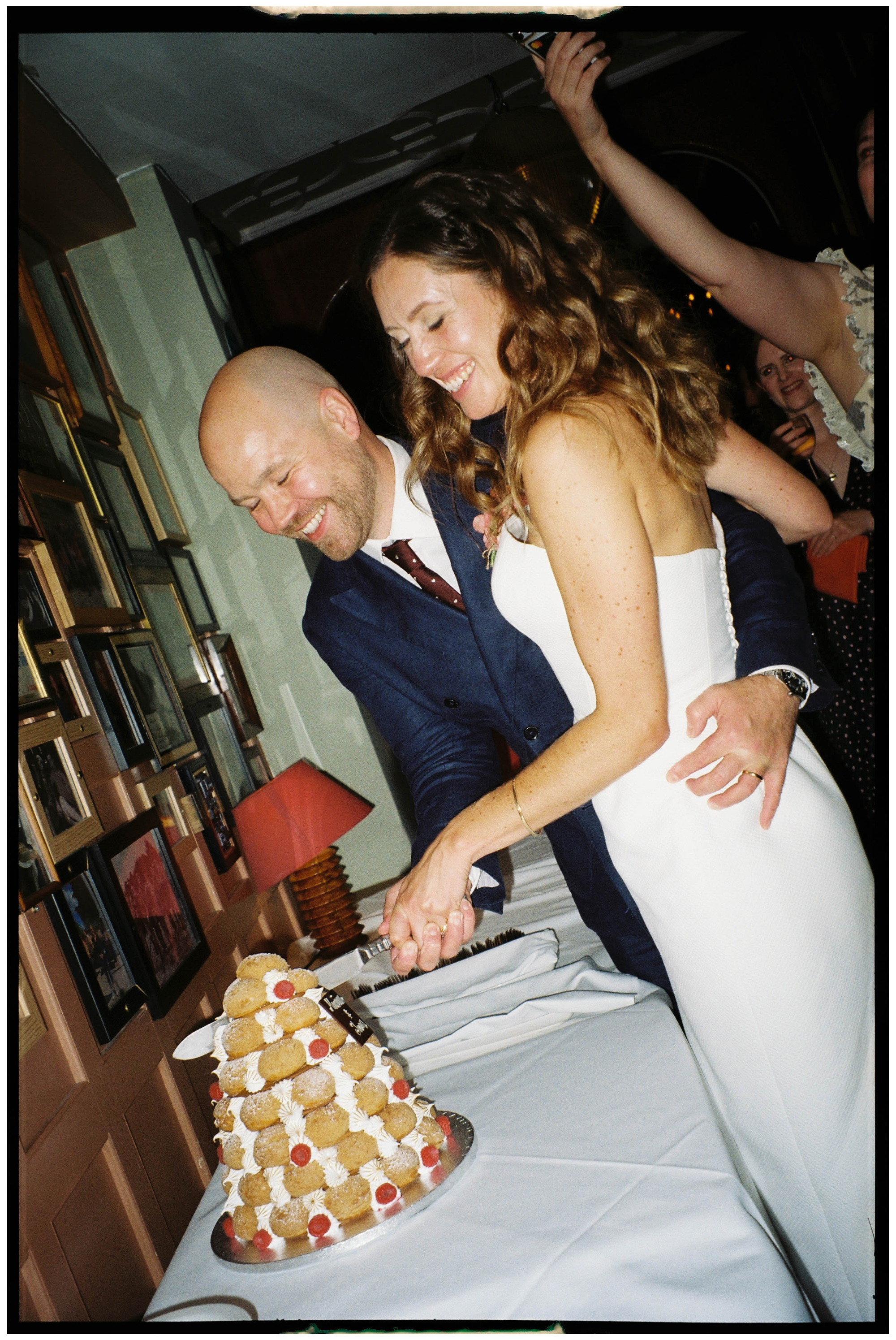 MJ Miss Bush Bridal 35mm London Wedding Union Club Soho The Chamberlins Film Medium Format Photography London Surrey 19 - A Chic & Modern London Wedding with a Nortier Dress & Cape MJ Miss Bush Bridal 35mm London Wedding Union Club Soho The Chamberlins Film Medium Format Photography London Surrey 19
