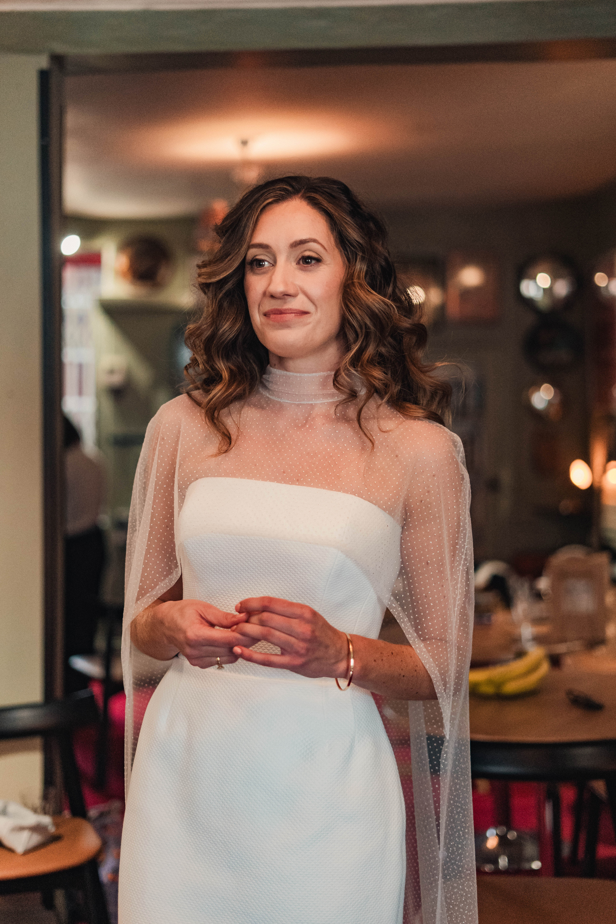 MJ Miss Bush Bridal London Wedding Union Club Soho The Chamberlins Film Medium Format Photography London Surrey 115 - A Chic & Modern London Wedding with a Nortier Dress & Cape MJ Miss Bush Bridal London Wedding Union Club Soho The Chamberlins Film Medium Format Photography London Surrey 115