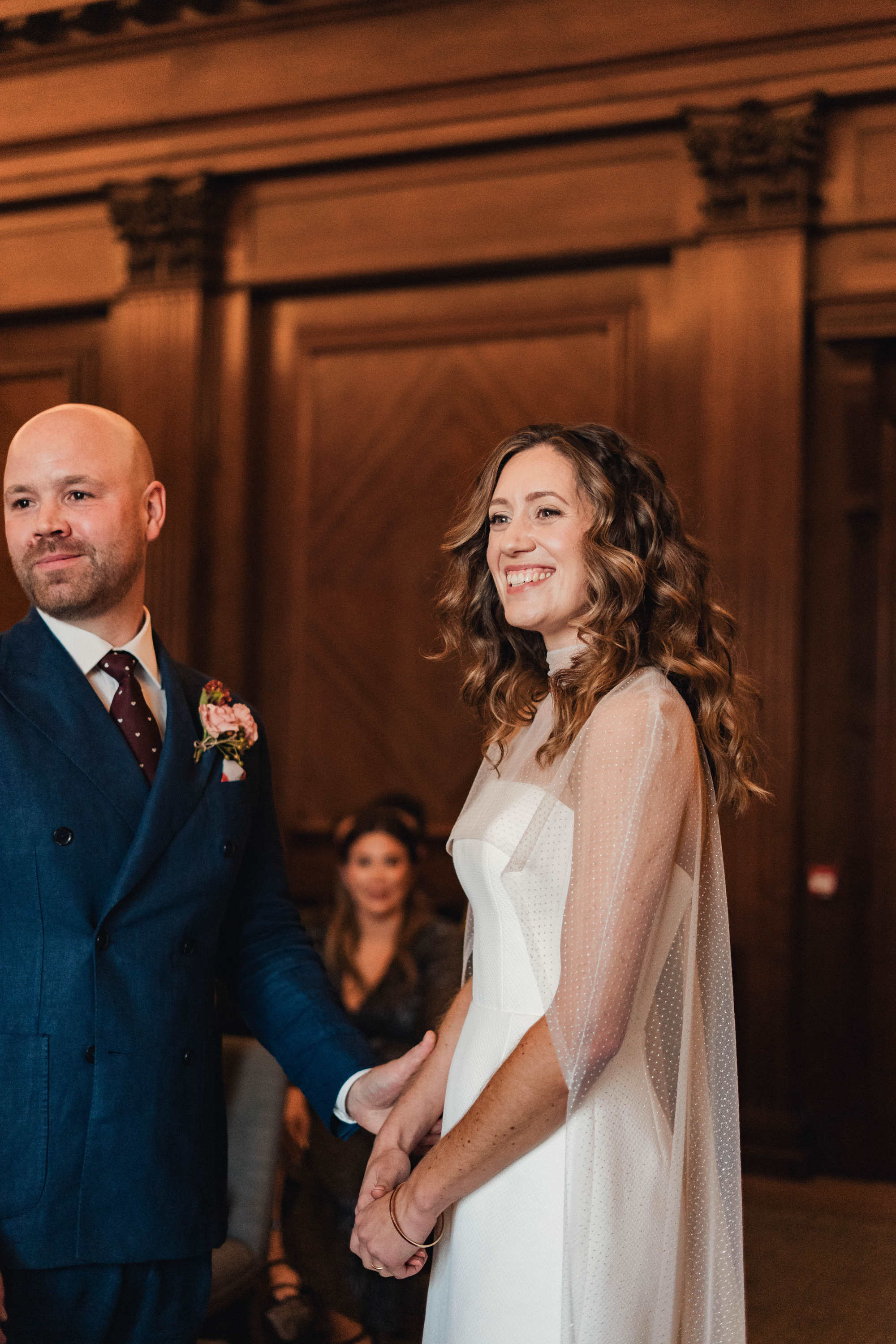 MJ Miss Bush Bridal London Wedding Union Club Soho The Chamberlins Film Medium Format Photography London Surrey 252 - A Chic & Modern London Wedding with a Nortier Dress & Cape MJ Miss Bush Bridal London Wedding Union Club Soho The Chamberlins Film Medium Format Photography London Surrey 252