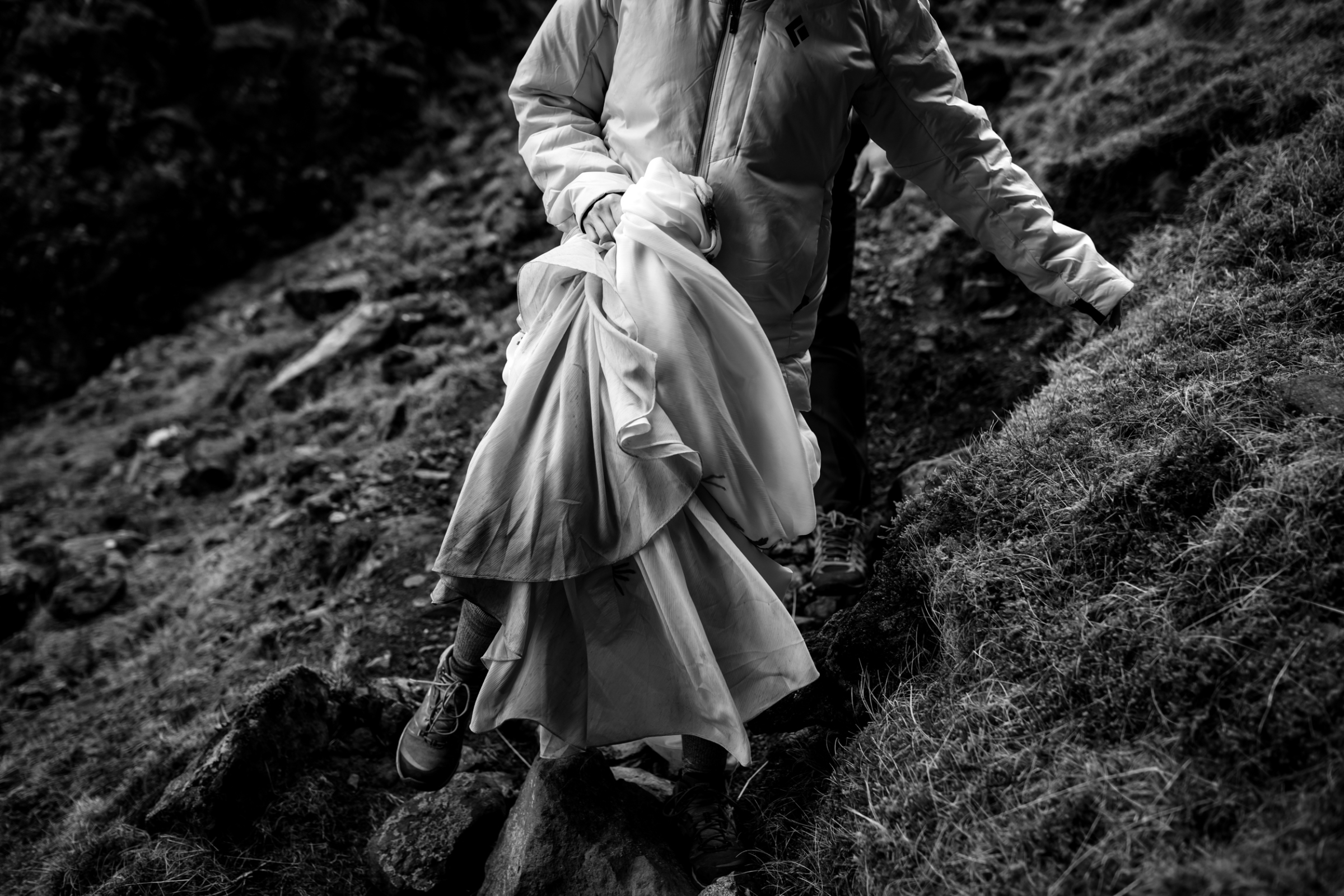 Oli and Steph Photography Miranda and Zach 170 - An Isle of Skye Elopement Planned in Just One Month, with a Floral Dress by Flora & Lane Oli and Steph Photography Miranda and Zach 170