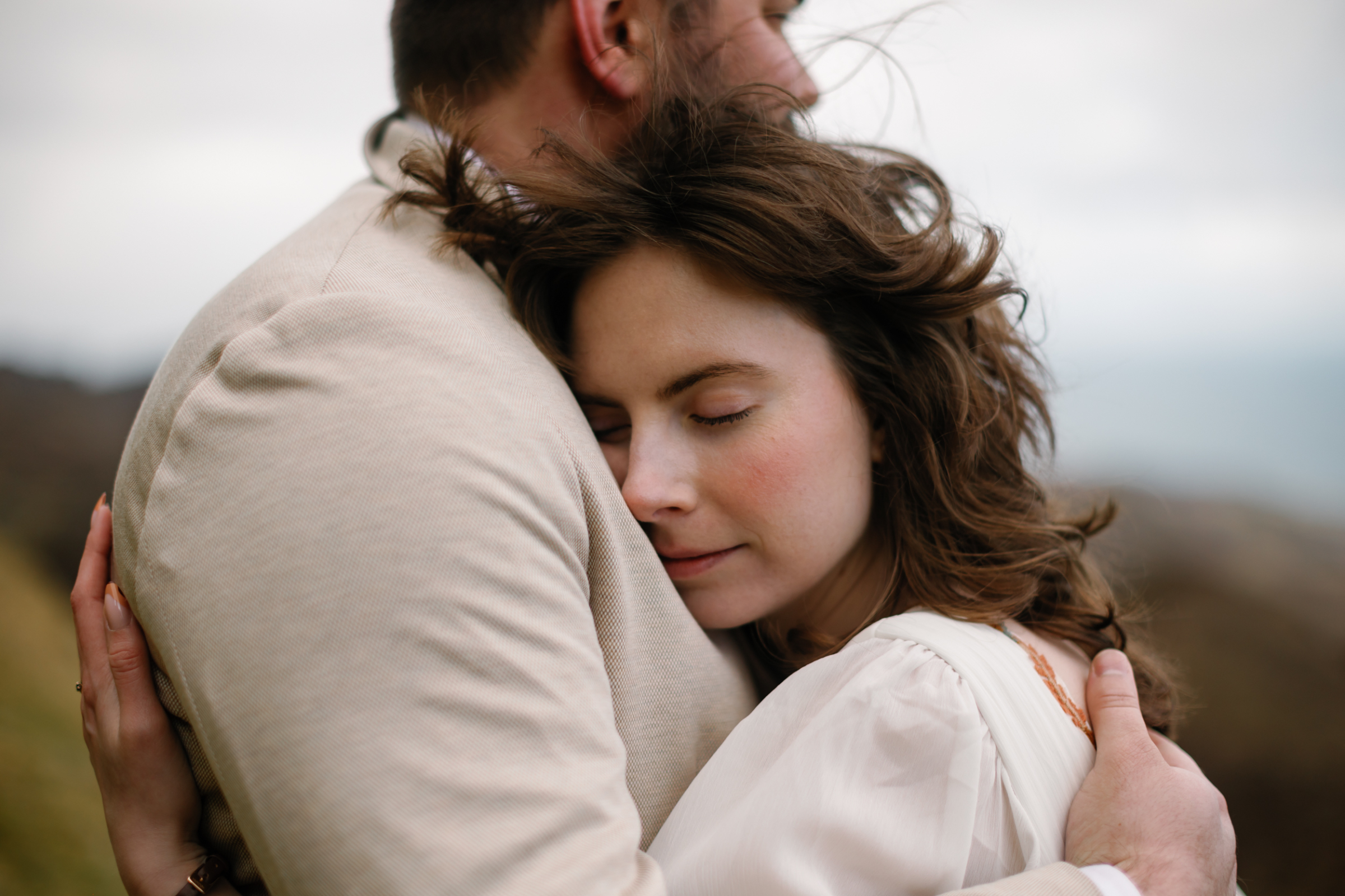 Oli and Steph Photography Miranda and Zach 175 - An Isle of Skye Elopement Planned in Just One Month, with a Floral Dress by Flora & Lane Oli and Steph Photography Miranda and Zach 175