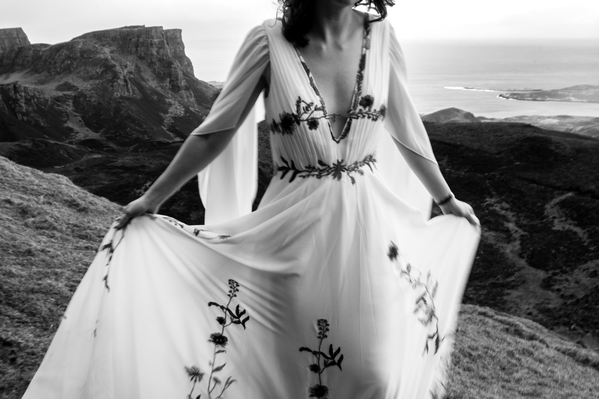 Oli and Steph Photography Miranda and Zach 194 - An Isle of Skye Elopement Planned in Just One Month, with a Floral Dress by Flora & Lane Oli and Steph Photography Miranda and Zach 194