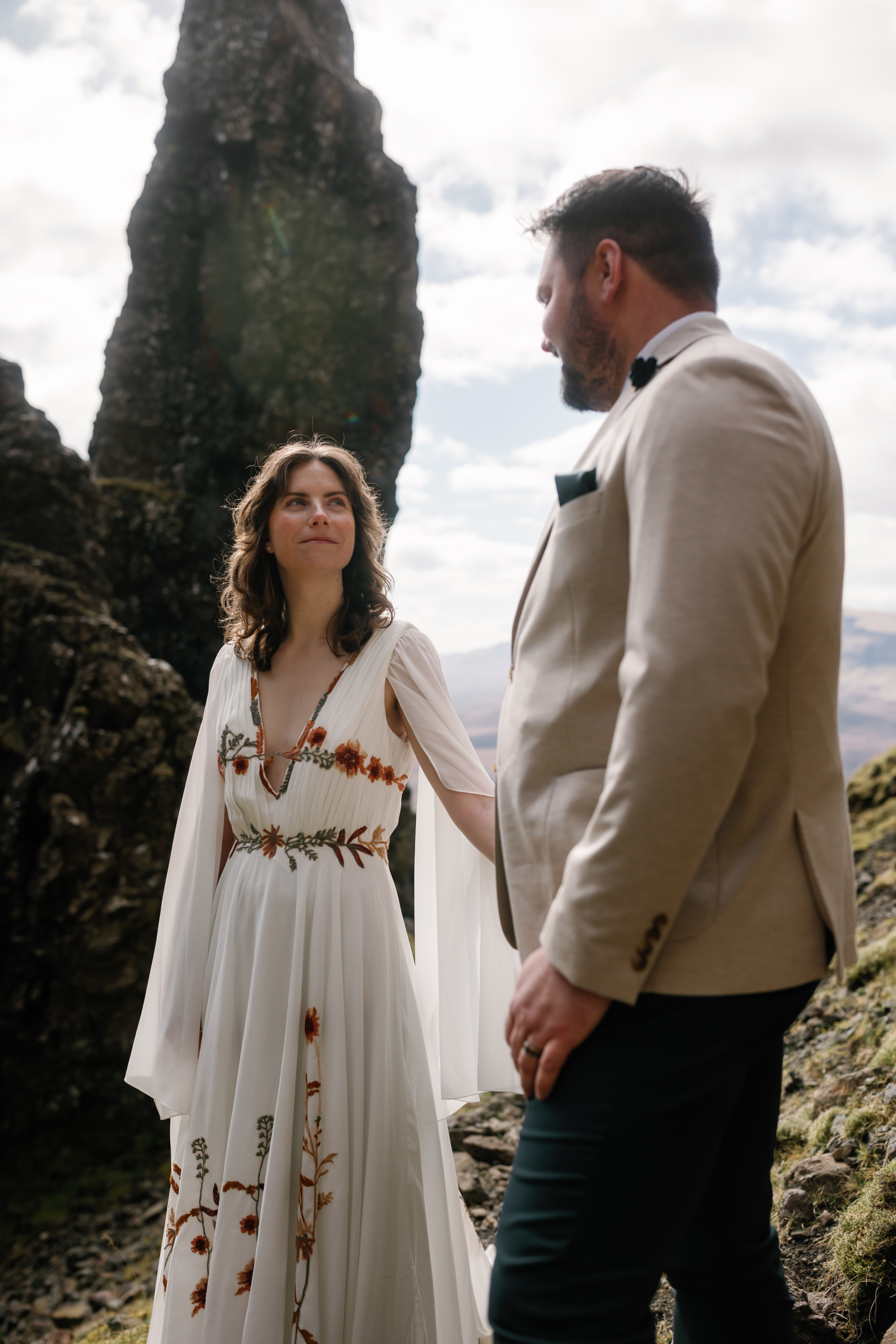 Oli and Steph Photography Miranda and Zach 82 - An Isle of Skye Elopement Planned in Just One Month, with a Floral Dress by Flora & Lane Oli and Steph Photography Miranda and Zach 82