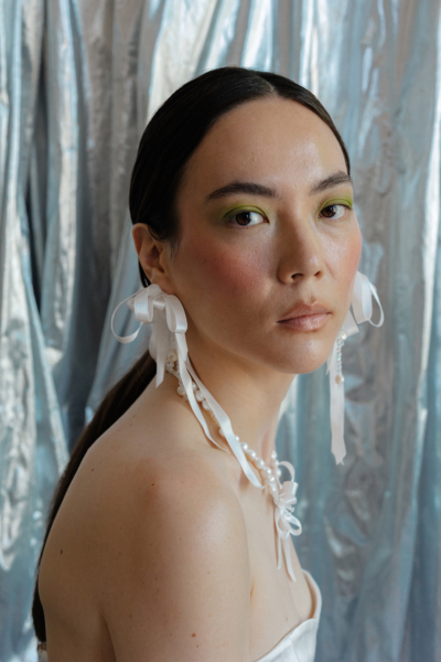 A Contemporary East Asian Inspired Bridal Fashion Editorial, Featuring RLE Bride