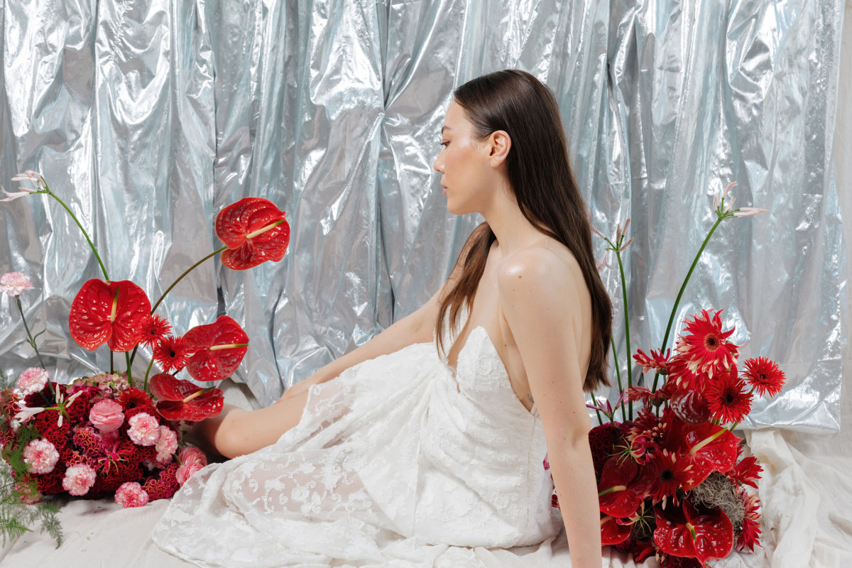 RLE Bride Studio Casso 426 - A Contemporary East Asian Inspired Bridal Fashion Editorial, Featuring RLE Bride RLE Bride Studio Casso 426
