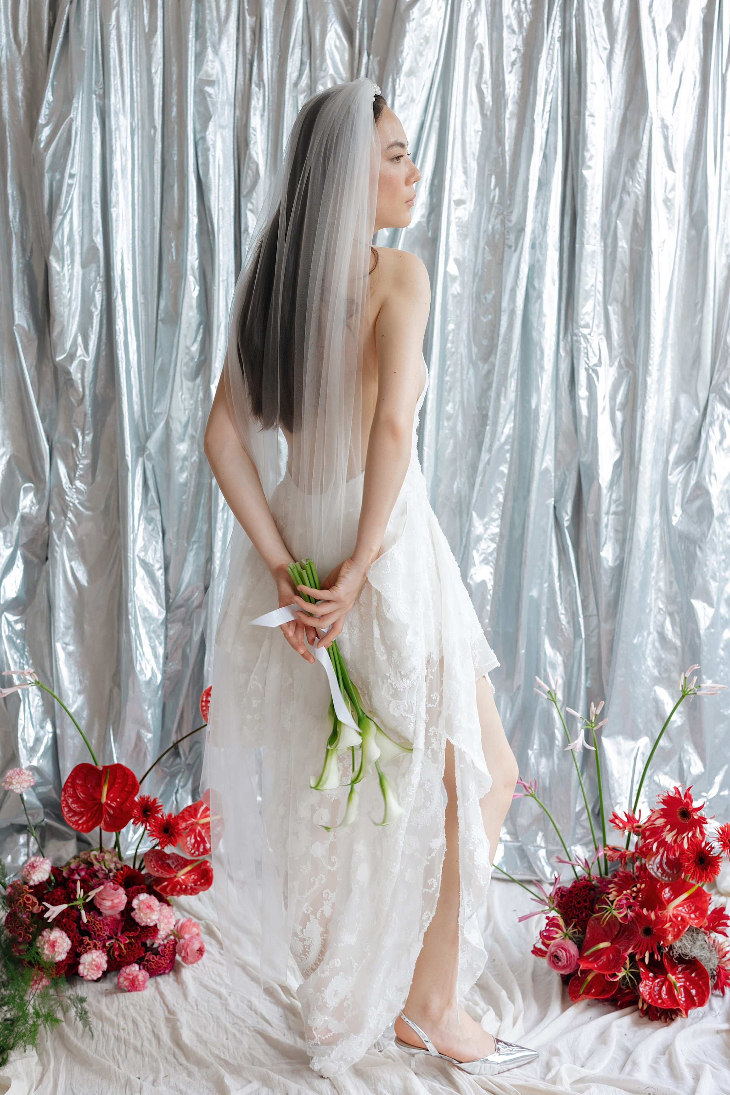 RLE Bride Studio Casso 477 - A Contemporary East Asian Inspired Bridal Fashion Editorial, Featuring RLE Bride RLE Bride Studio Casso 477