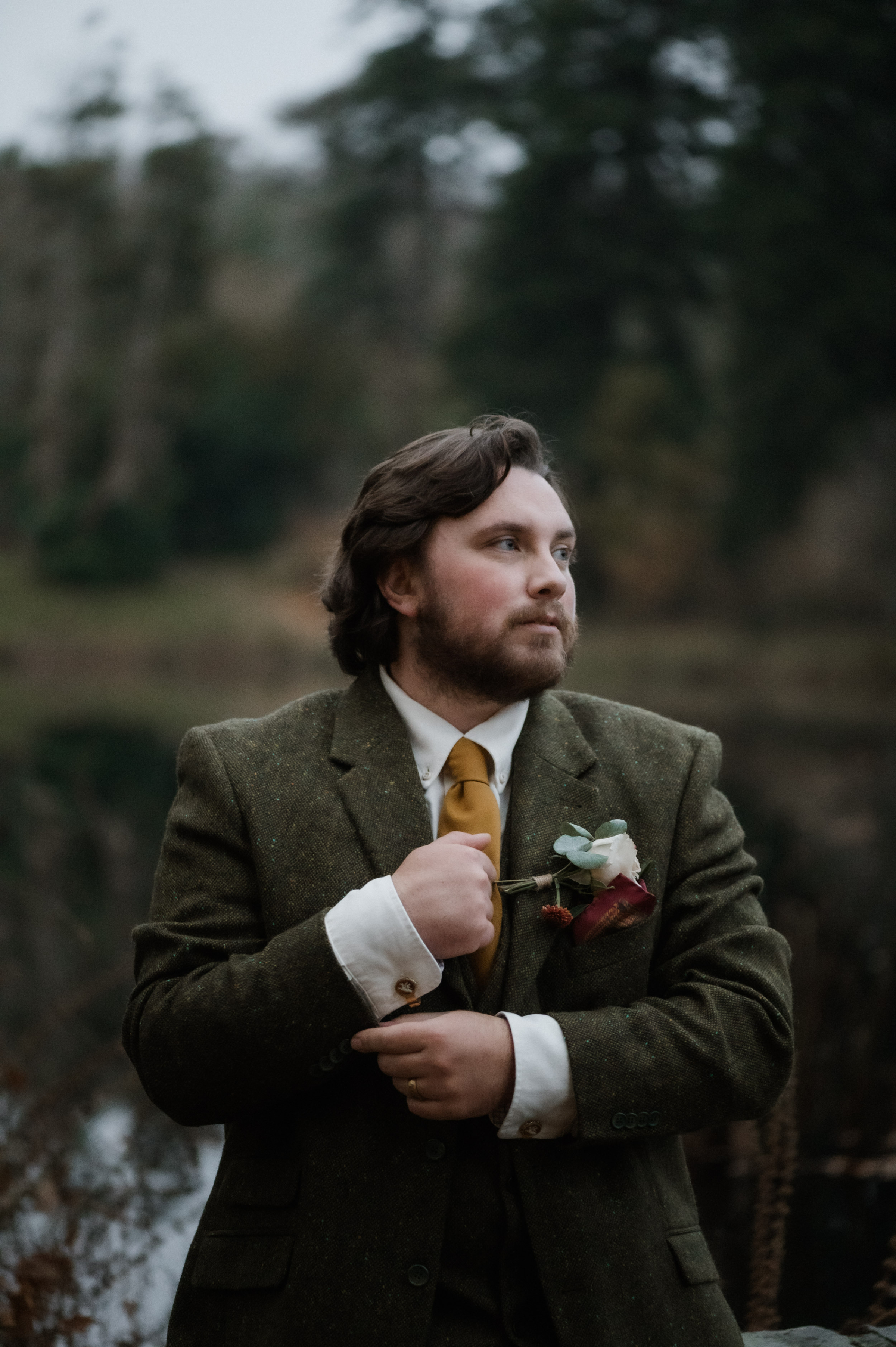 Raini Rowell Photography Dani Tyler 159 - An Ethereal, Moody &Atmospheric Wedding at Kinmount House, Scotland Raini Rowell Photography Dani Tyler 159
