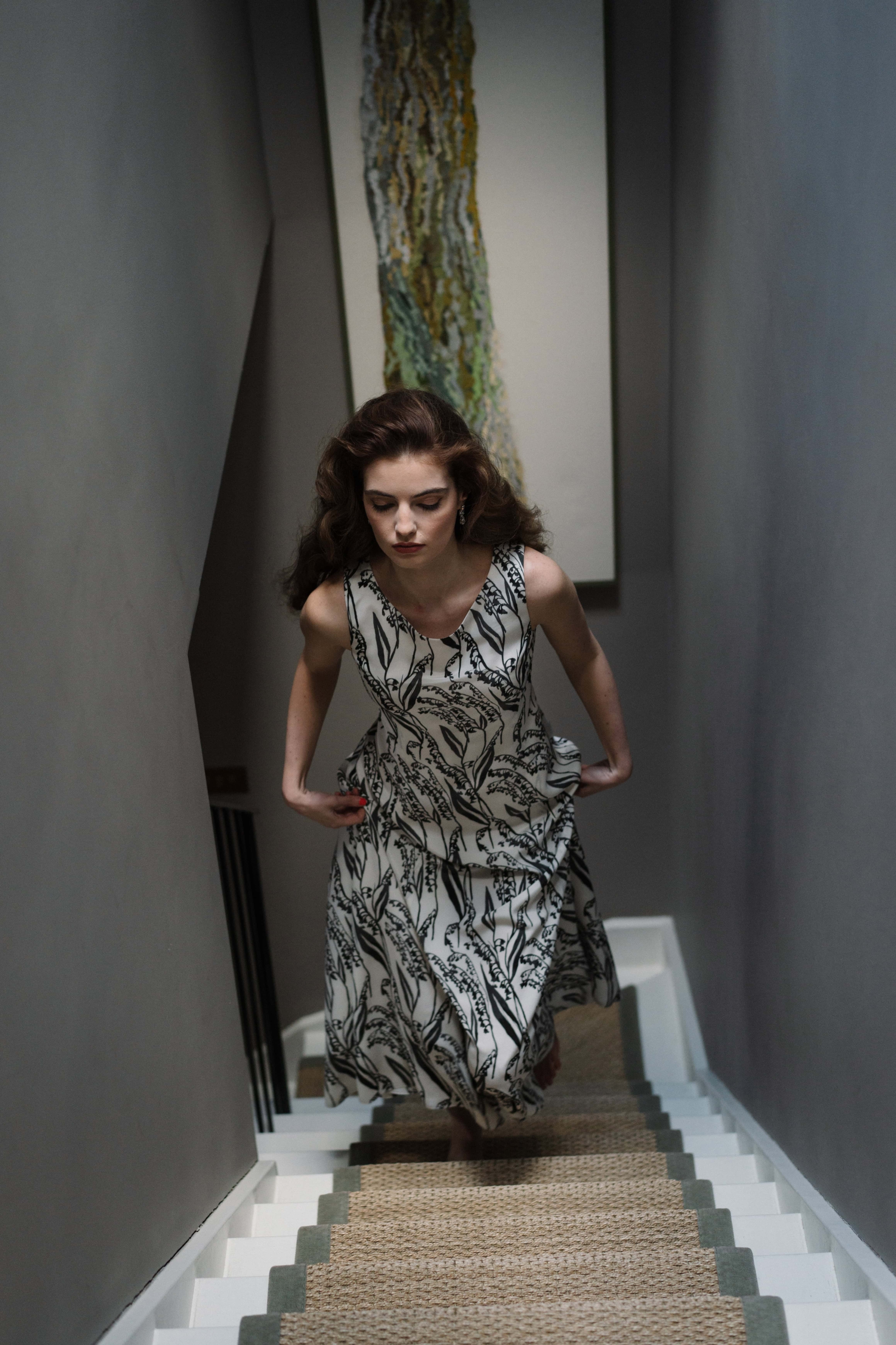 Stewart Parvin David Burke Photography 18 - 11 rules For Easy English Elegance From Stewart Parvin, Couturier to our Late Queen Elizabeth II Stewart Parvin Couture dress. David Burke Photography.